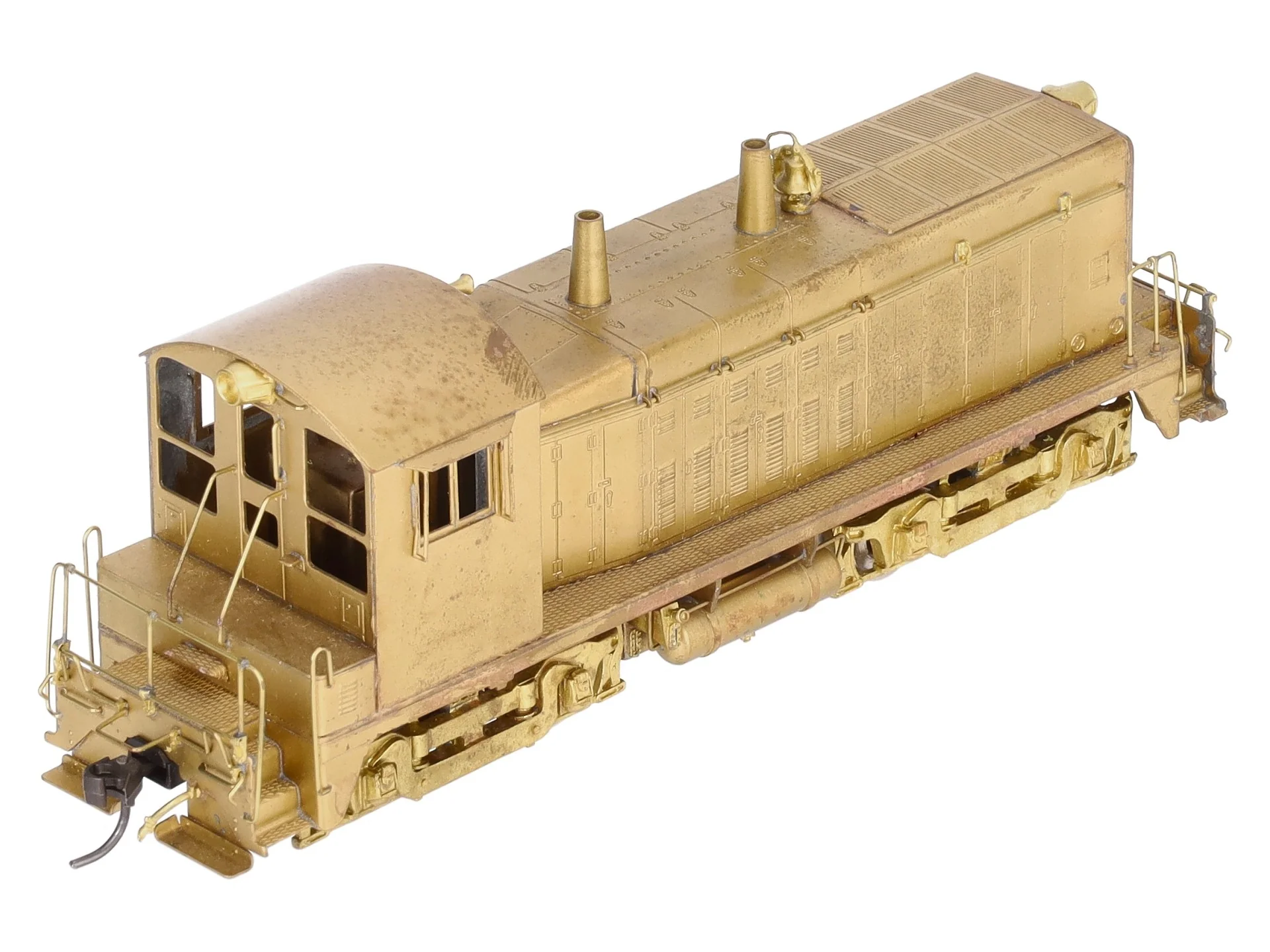 Oriental Limited 1000 HO Scale BRASS EMD NW-2 Phase V Switcher -Unpainted EX/Box - Image 11