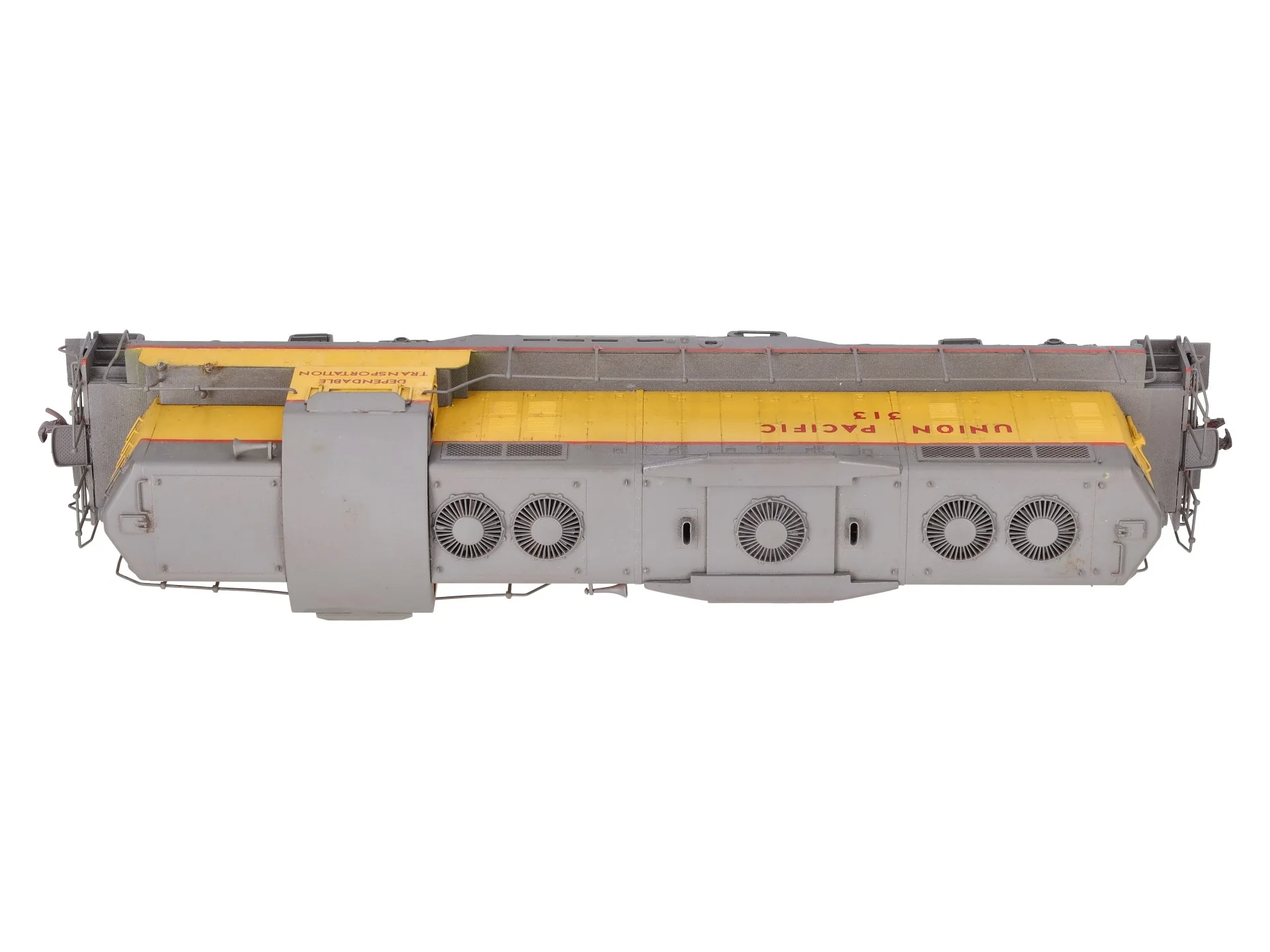 Oriental Limited O Brass UP EMD GP7 1500HP Diesel Locomotive #313 (2-Rail) - CP/Box - Image 7