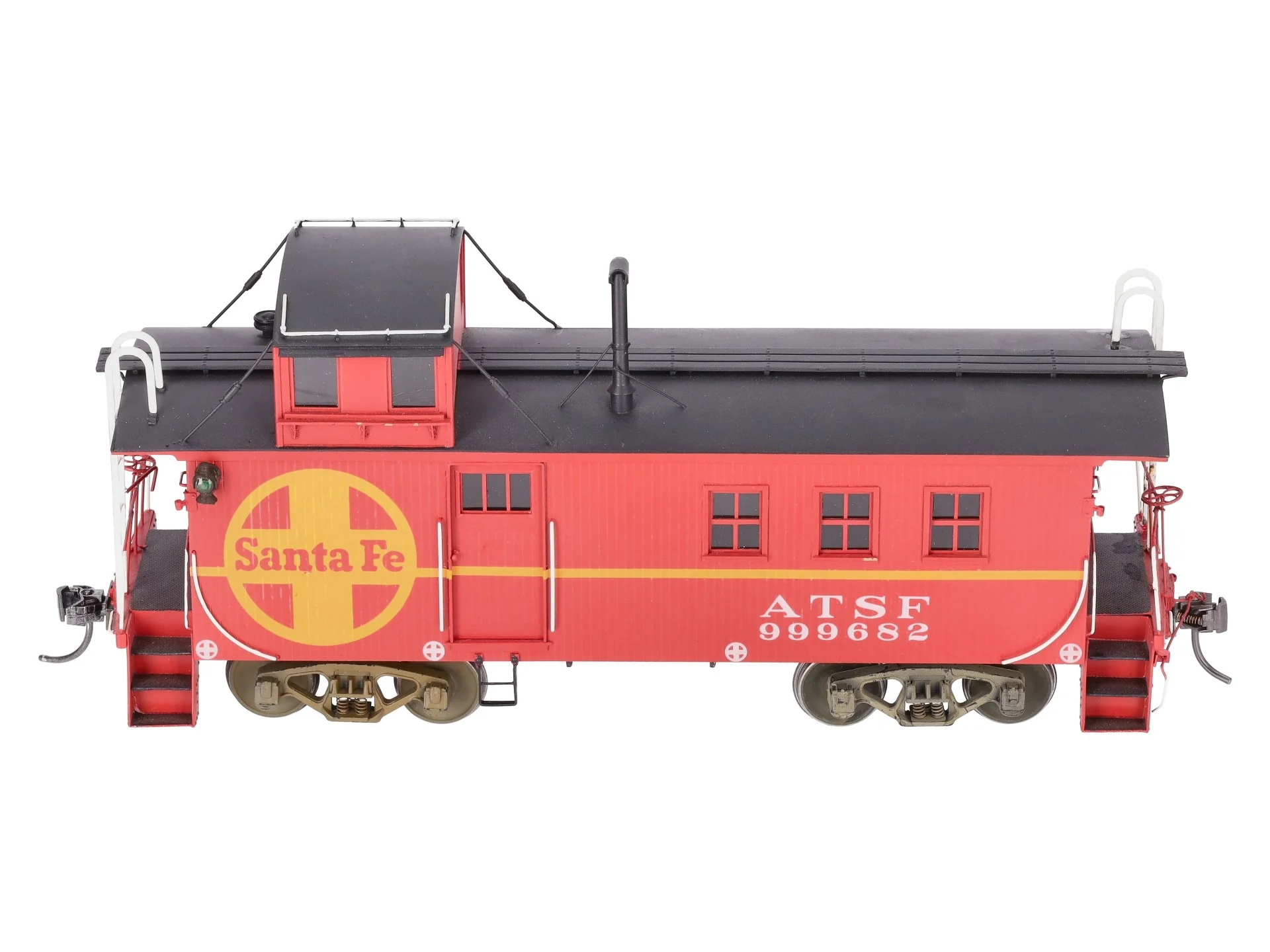 Oriental Limited O Scale Brass ATSF NE-1 Caboose #999682 (2-Rail) - Painted/Box - Image 4