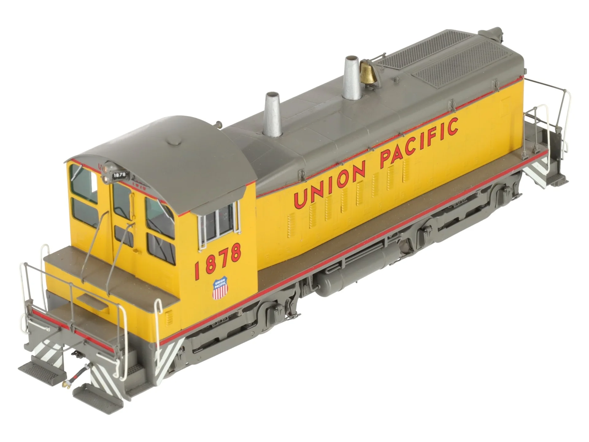 Oriental Limited S Scale BRASS Custom UP SW-9 1200HP Diesel #1878 EX/Box - Image 7