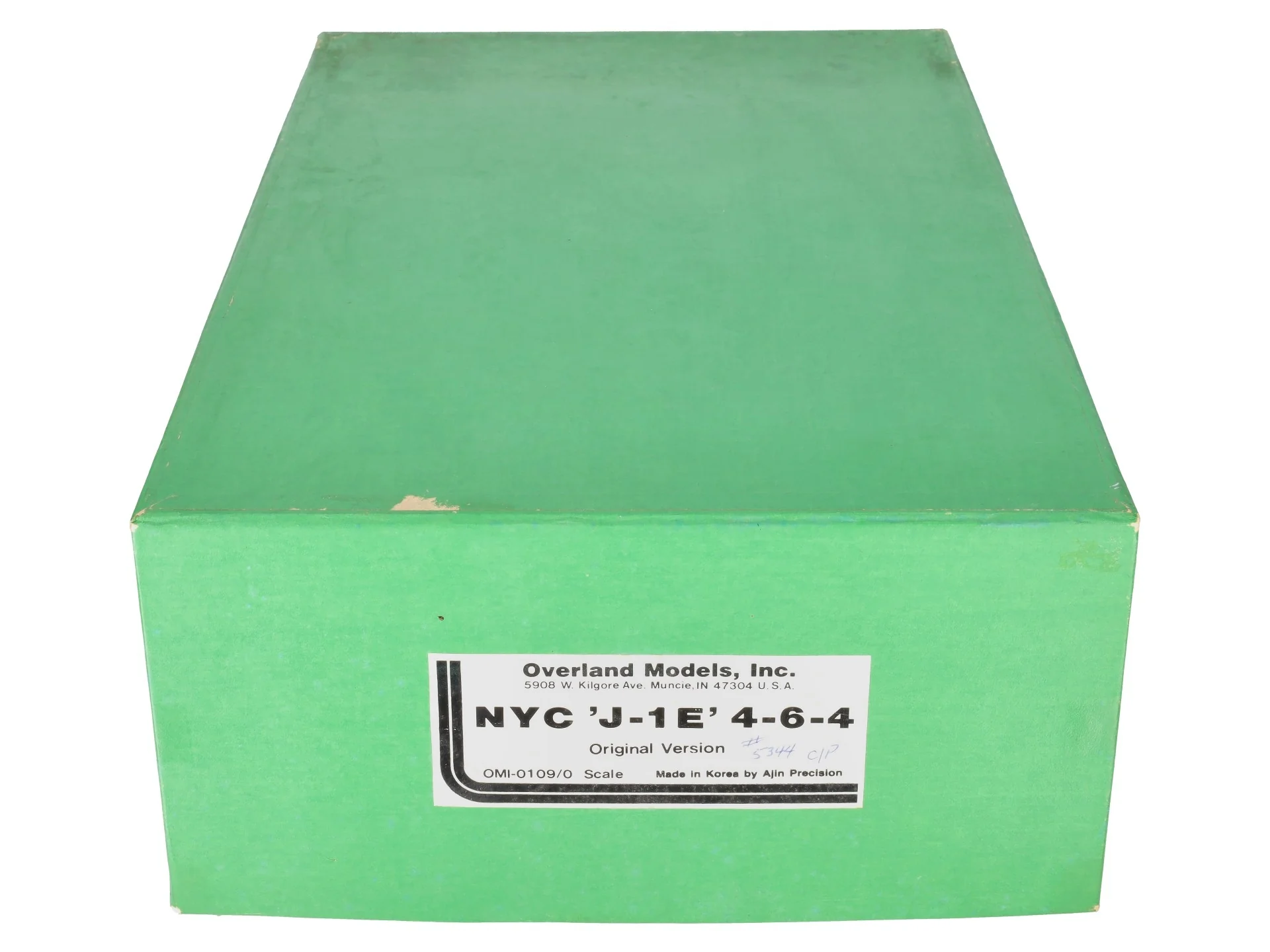 Overland 0109 O Brass NYC J-1E 4-6-4 Steam Loco & Tender #5327 (2-Rail)- Painted/Box - Image 12