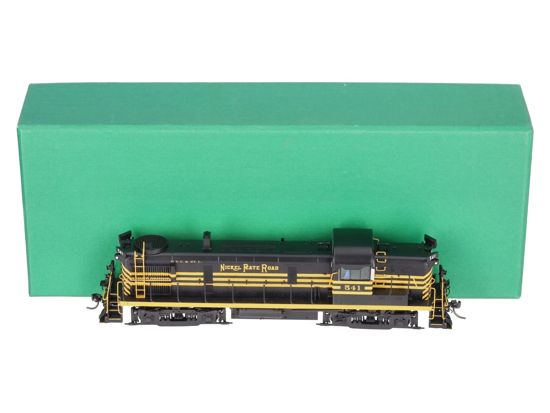 Overland 087010113.1 HO BRASS NKP Alco RS-3 Diesel #541 w/Lights (#11-18) EX/Box