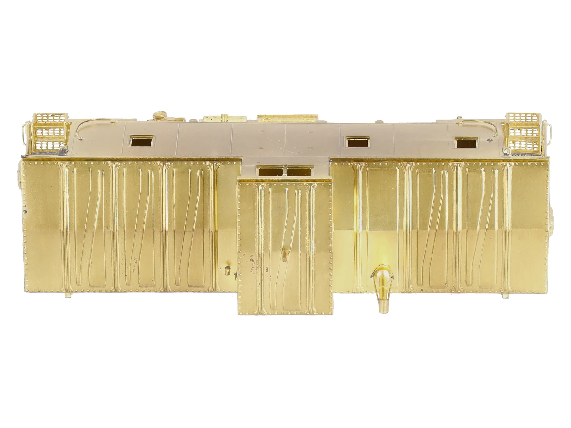 Overland 1111 HO Scale BRASS Union Pacific CA-10 Caboose -Unpainted EX/Box - Image 9
