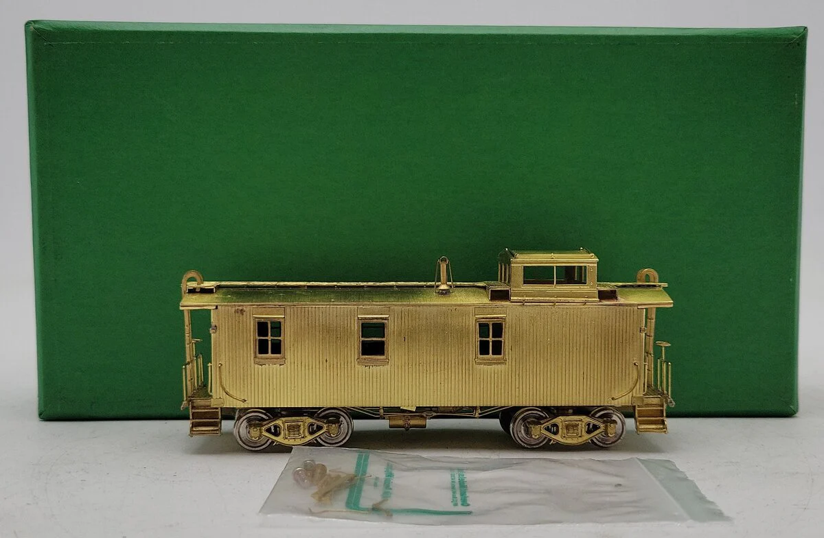 Overland 1191 HO Scale Rutland Wood Caboose #42-47 EX/Box