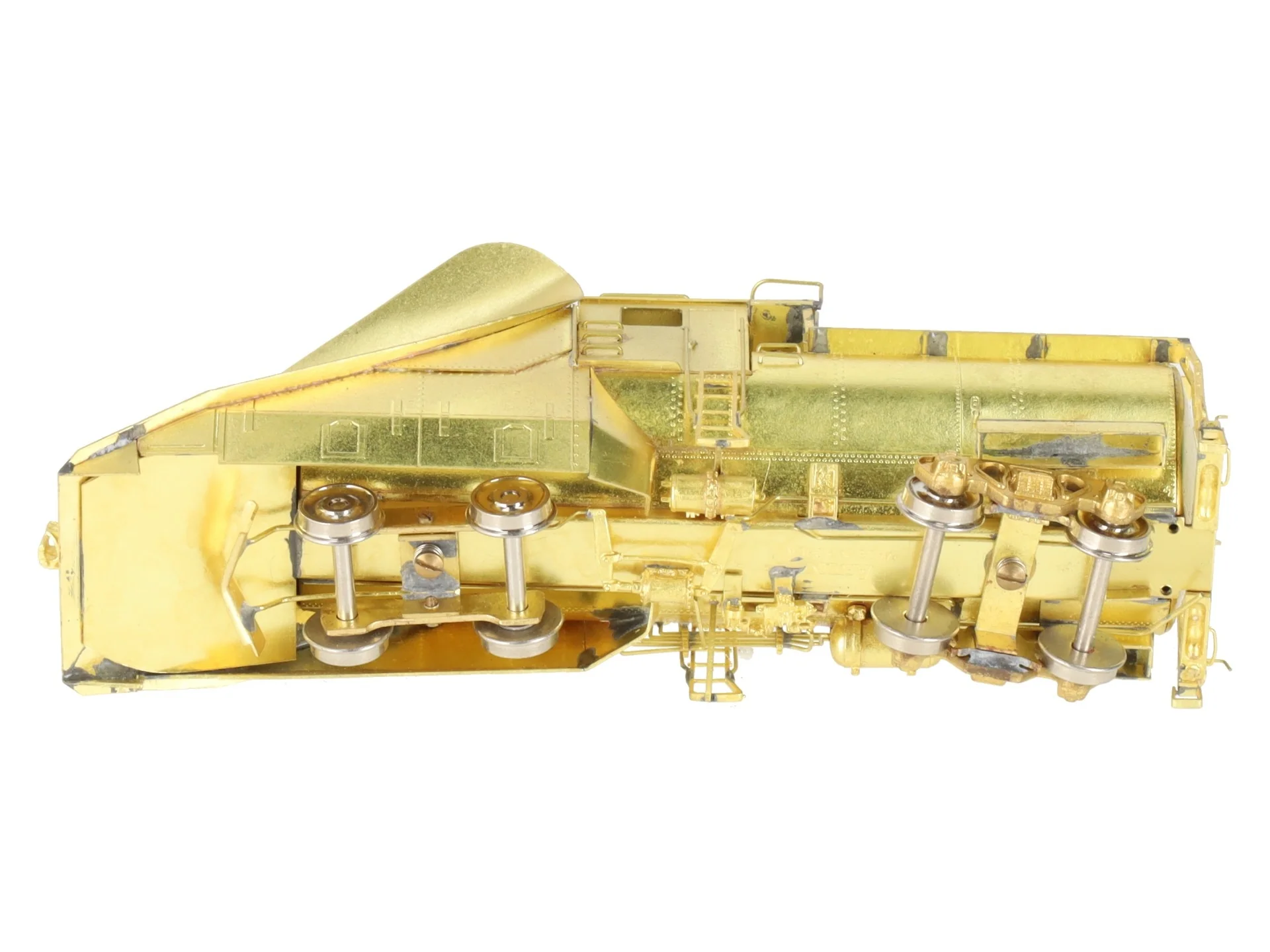 Overland 1300 HO BRASS Union Pacific Snow Plow #900005 EX/Box - Image 11