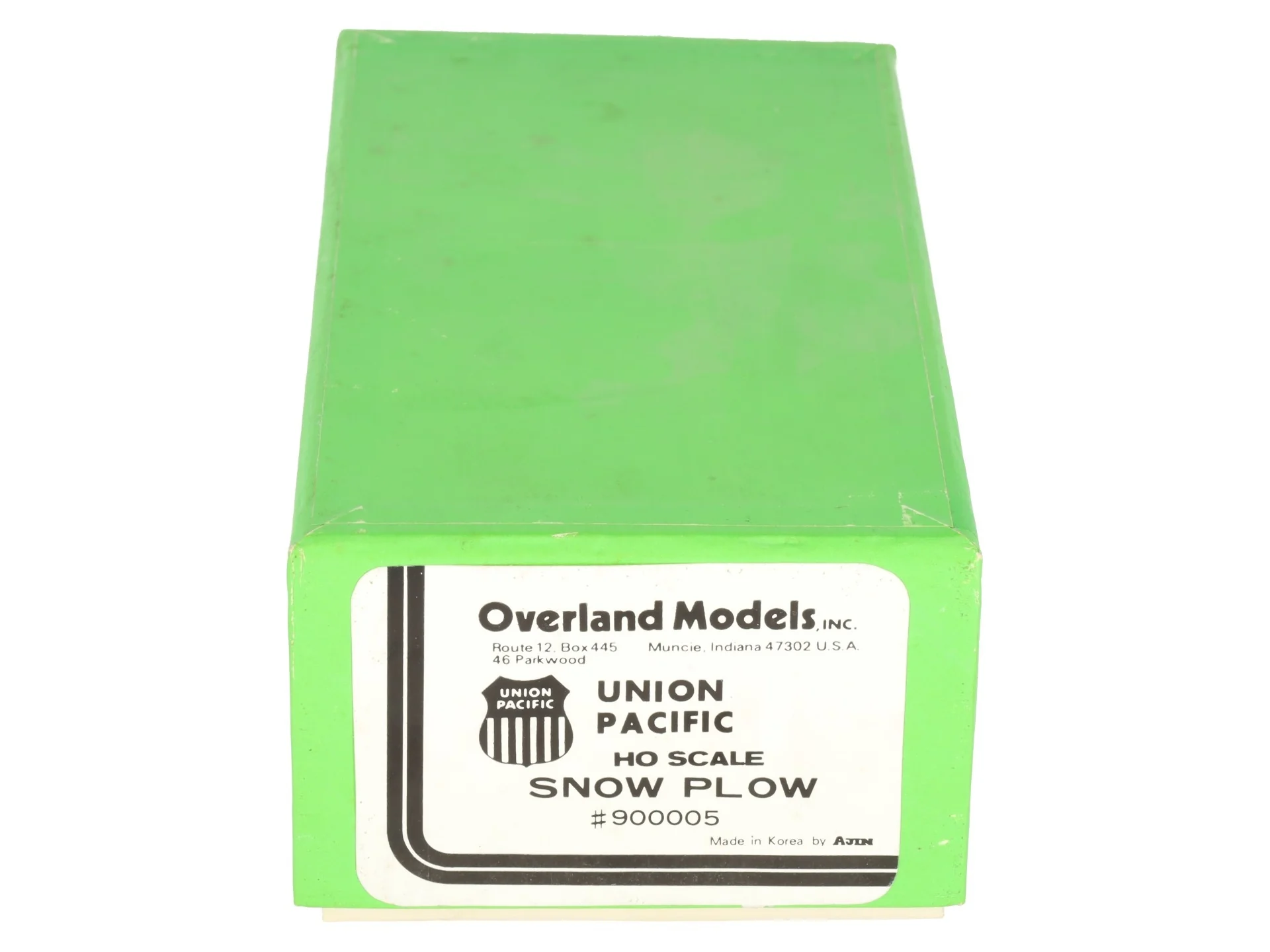 Overland 1300 HO BRASS Union Pacific Snow Plow #900005 EX/Box - Image 12