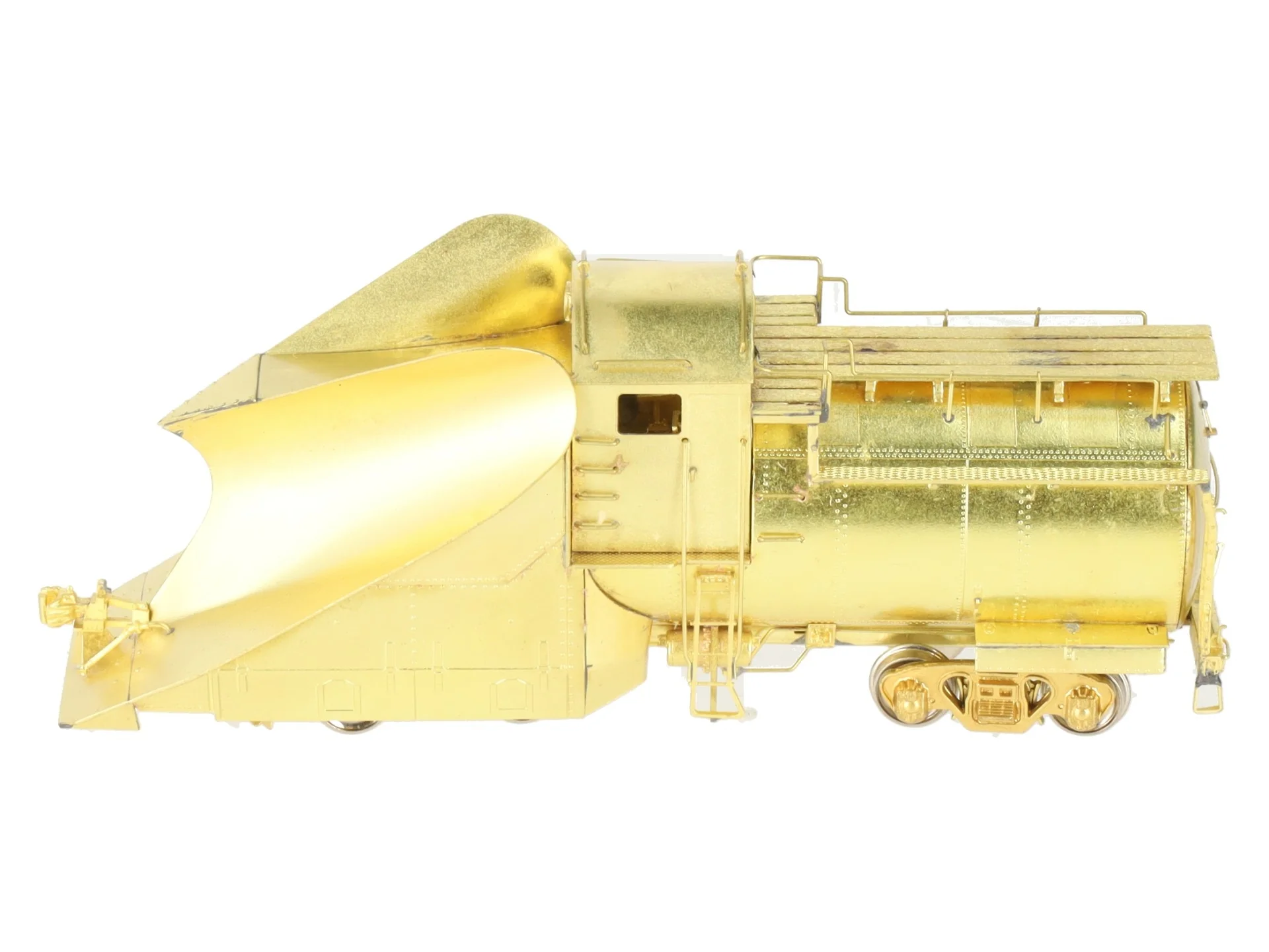 Overland 1300 HO BRASS Union Pacific Snow Plow #900005 EX/Box - Image 2