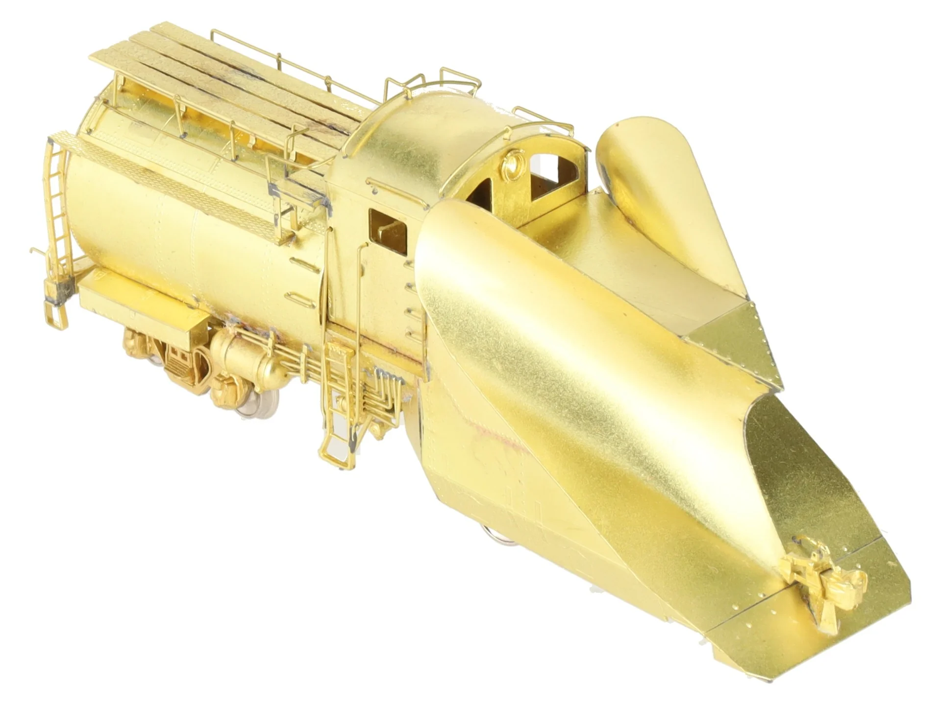 Overland 1300 HO BRASS Union Pacific Snow Plow #900005 EX/Box - Image 5