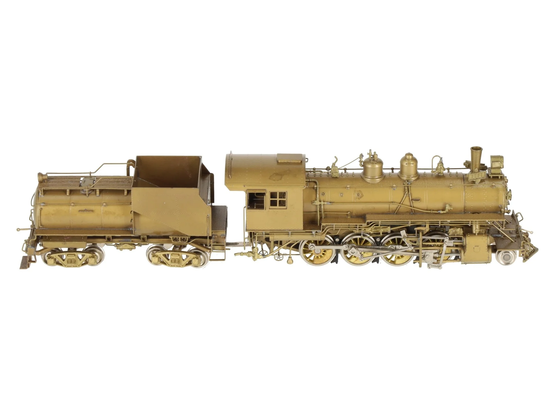 Overland 1444 HO BRASS Union Pacific C-57 2-8-0 Steam Loco w/Tender EX/Box - Image 4