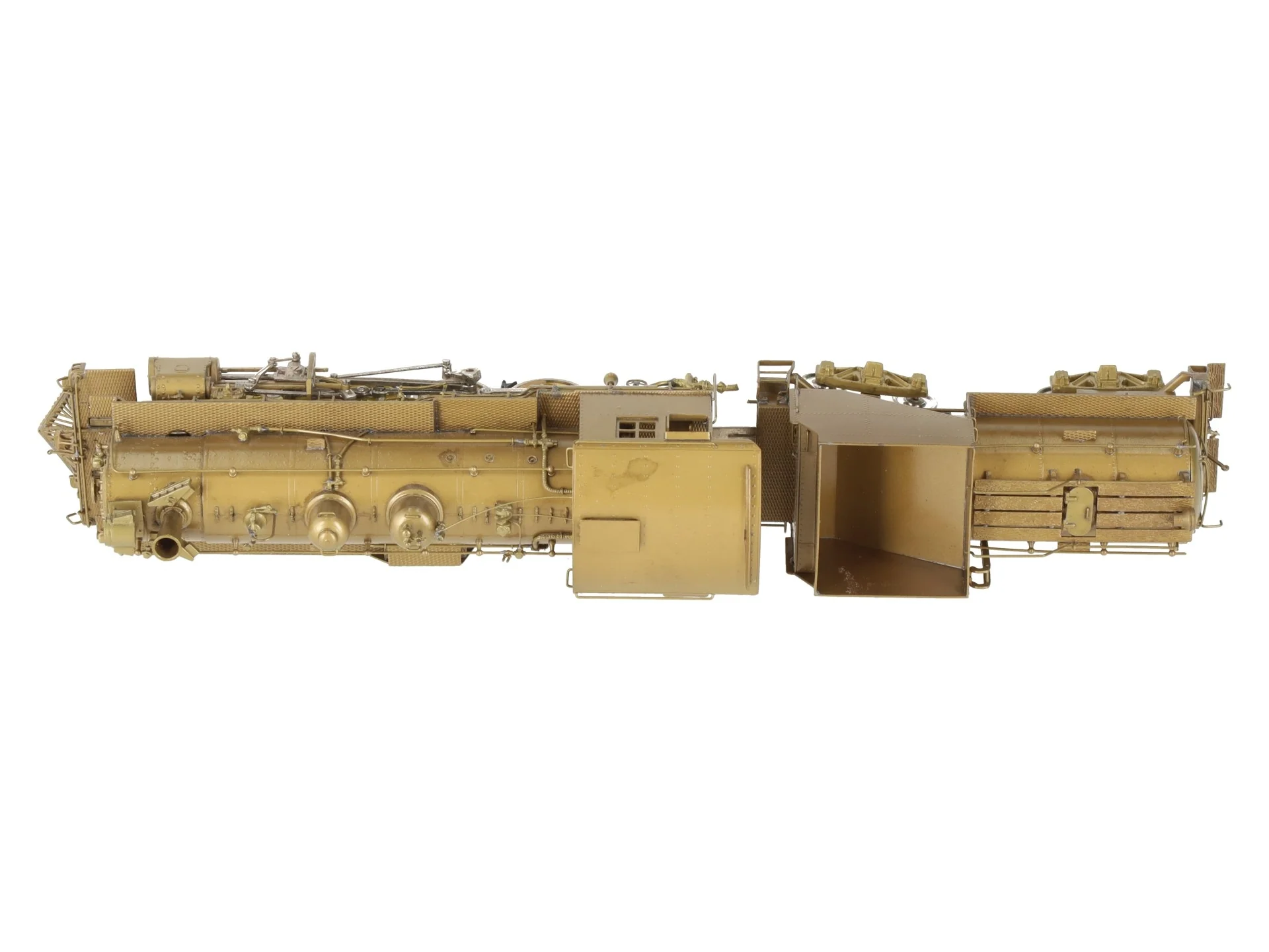 Overland 1444 HO BRASS Union Pacific C-57 2-8-0 Steam Loco w/Tender EX/Box - Image 7