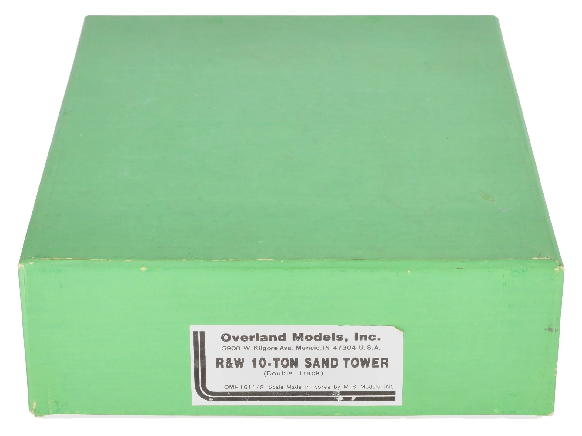 Overland 1611S BRASS S Scale R&W 10-Ton Sand Tower-Double Track EX/Box - Image 11