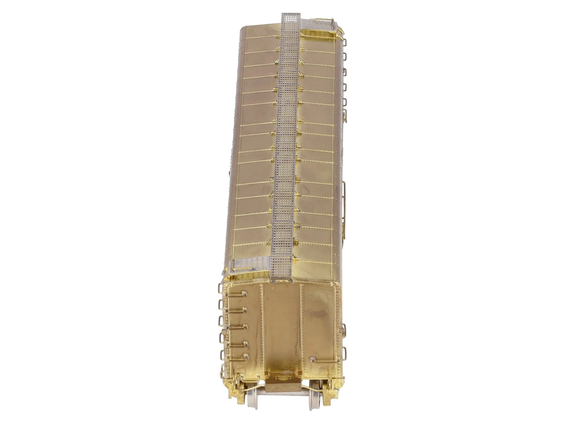 Overland 3055 BRASS HO HP Hood GPEX Pfaudler Milk Car w/Lighted Int-Unpainted EX/Box - Image 9