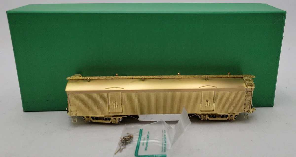 Overland 3062 HO BRASS B&M 53' 4-Door Wood Milk Car - Unpainted EX/Box