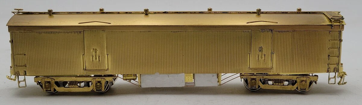 Overland 3062 HO BRASS B&M 53' 4-Door Wood Milk Car - Unpainted EX/Box - Image 2