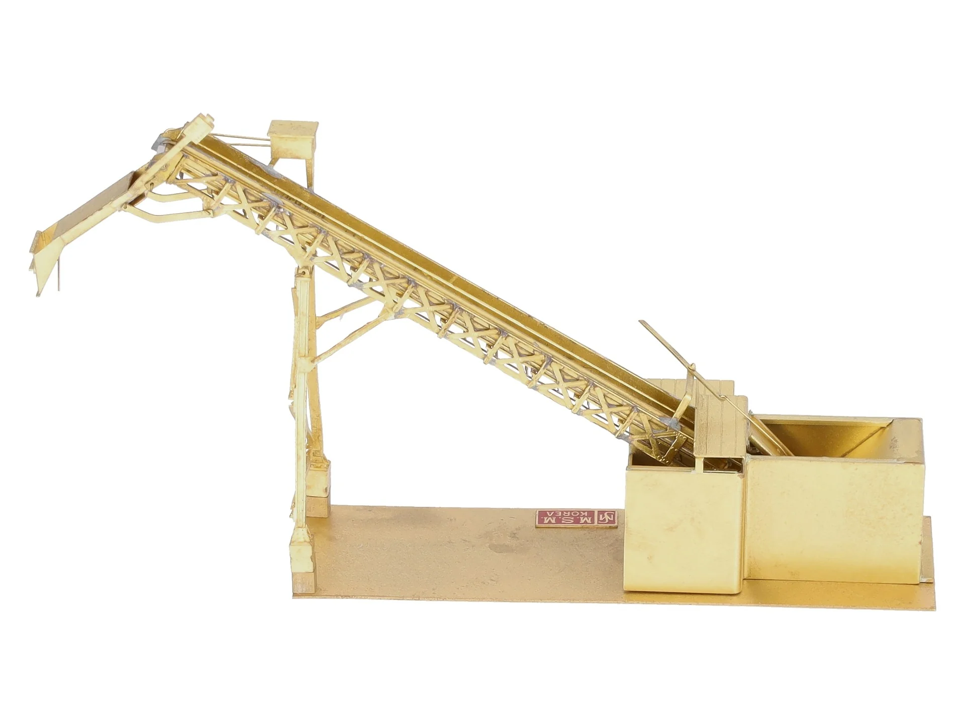 Overland 3073 HO Brass Red Devil Locomotive Coaler - Unpainted EX/Box - Image 7