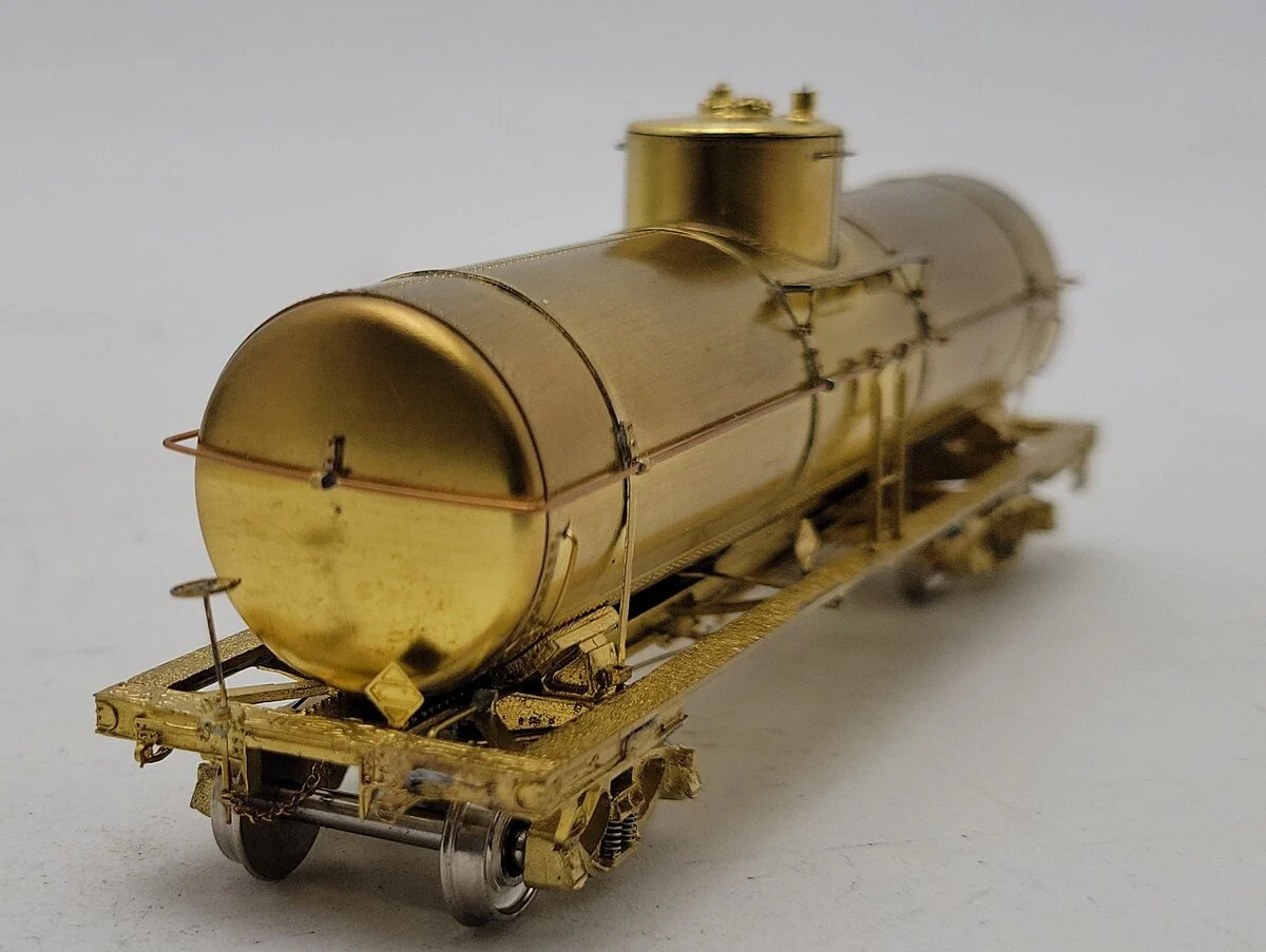 Overland 3130 HO Scale BRASS ACF Single Dome 8,000 Tank Car EX/Box - Image 6