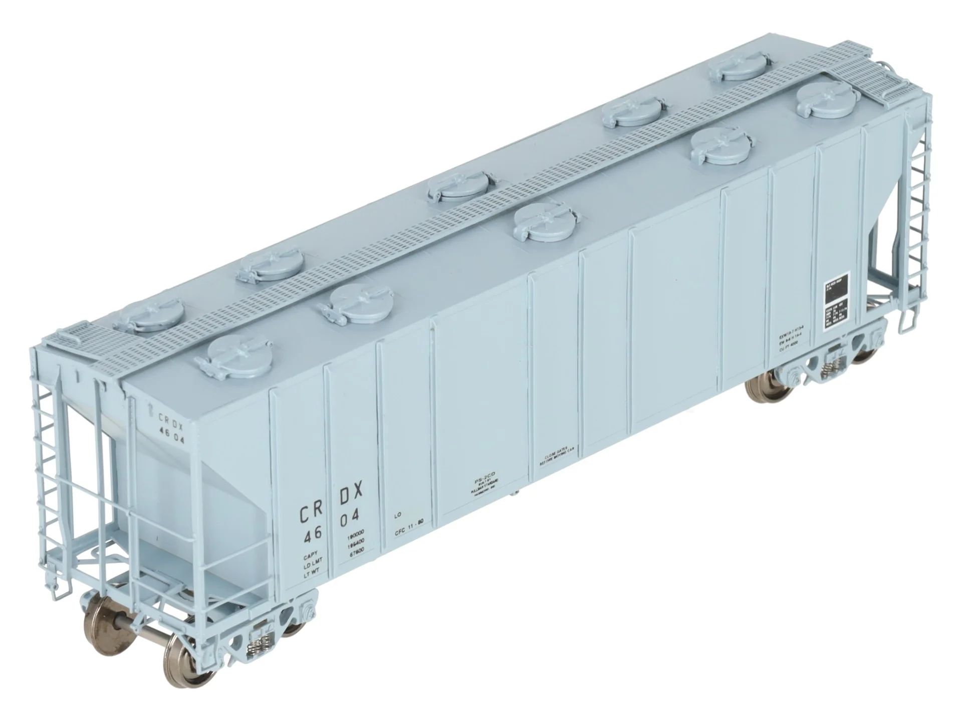 Overland 3299 HO BRASS Custom CRDX Car 4,000 Cu.Ft. #4604 EX/Box - Image 5