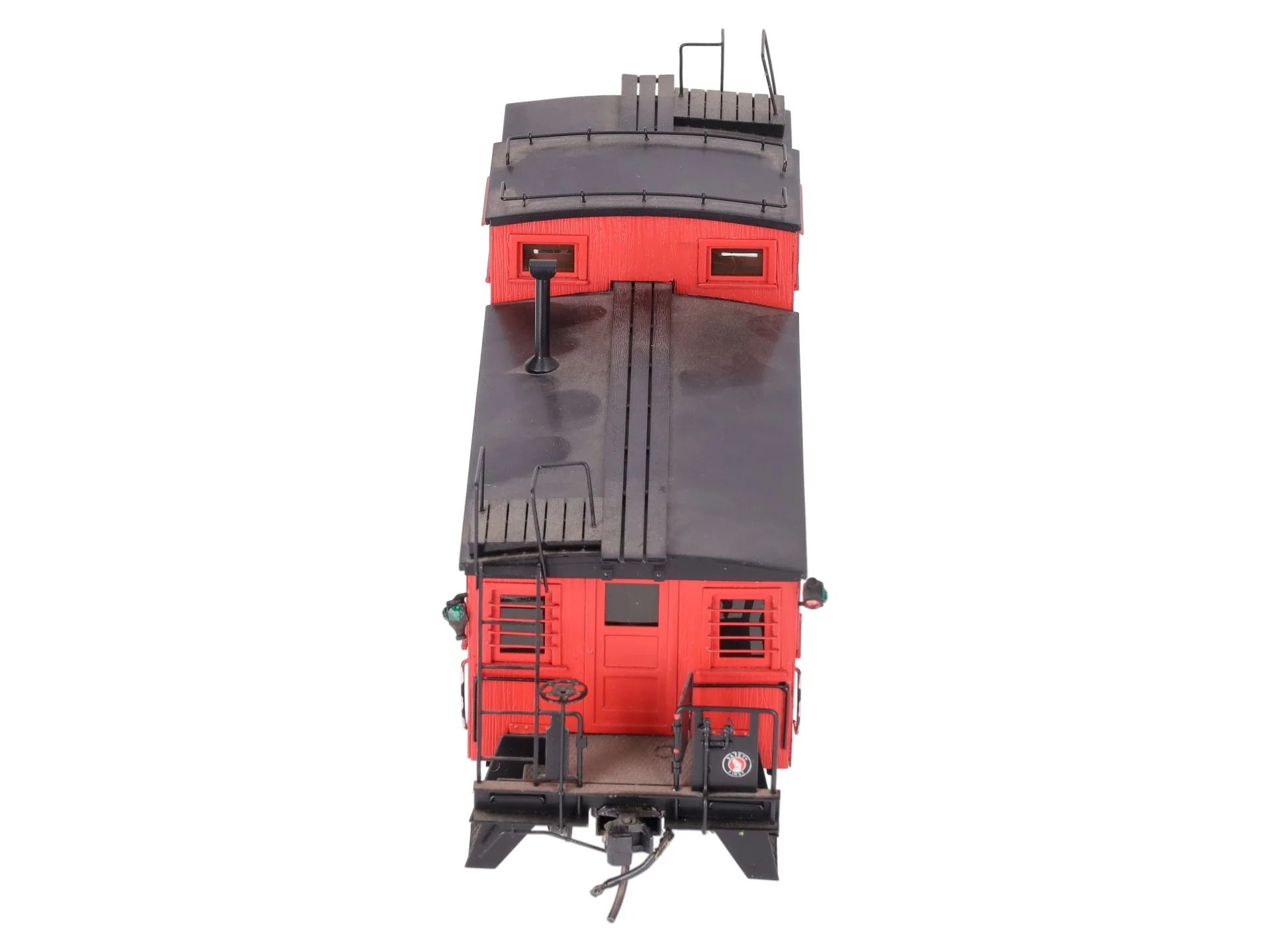 Overland O Brass Great Northern 30' Wood Caboose #X244 - Custom (2-Rail)/Box - Image 3