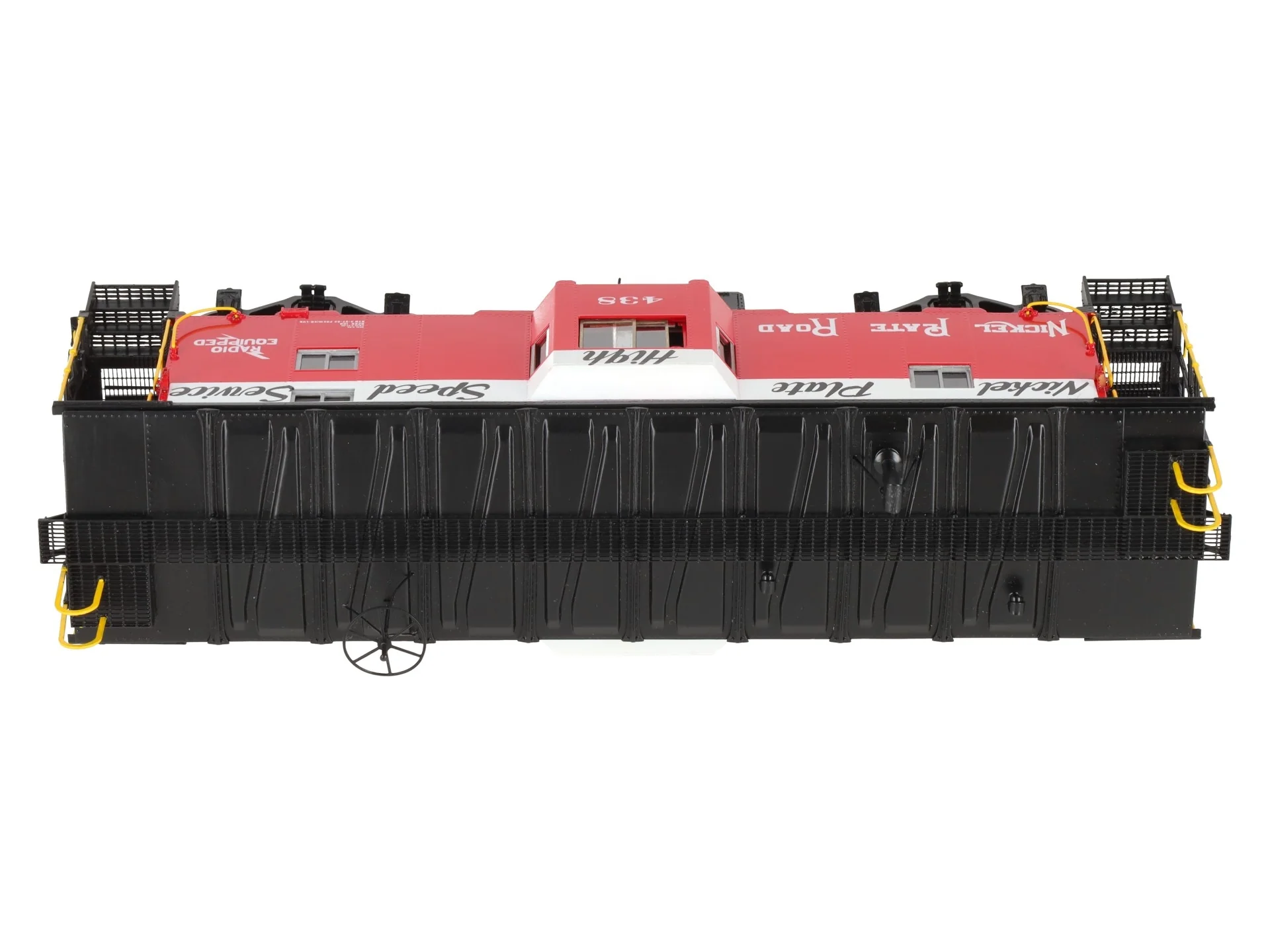 Overland OMI-0075.1 O Brass Nickel Plate Road B-W Caboose #438 (2-Rail) -F/P EX/Box - Image 10