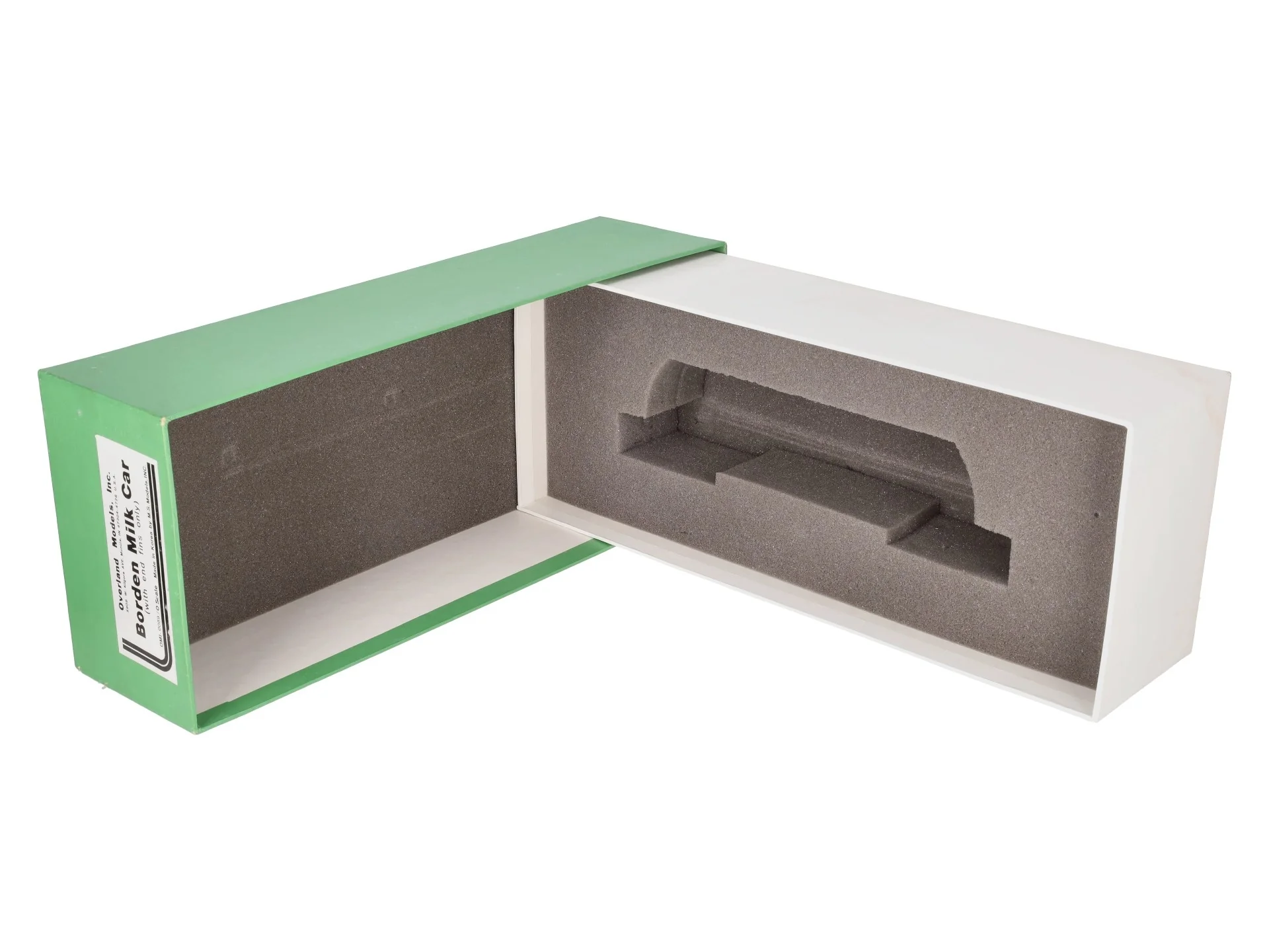 Overland OMI-0089 Brass O Scale Borden Milk Car w/ End Fins (2-Rail) - Custom/Box - Image 12