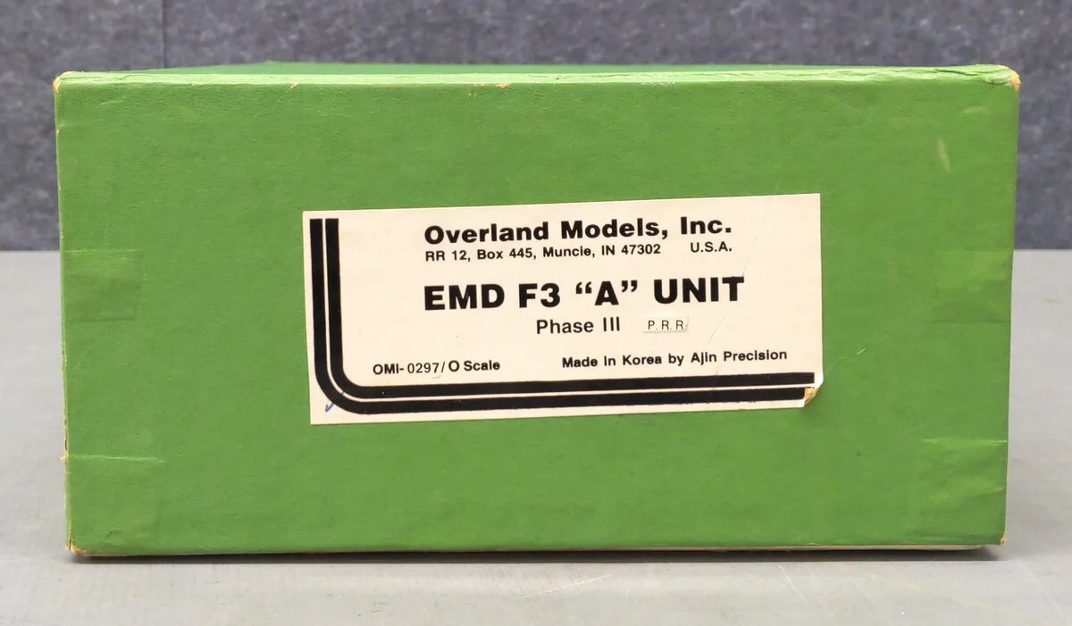 Overland OMI-0297 O BRASS EMD F3 Diesel Loco A Unit Phase III (Box Only) EX