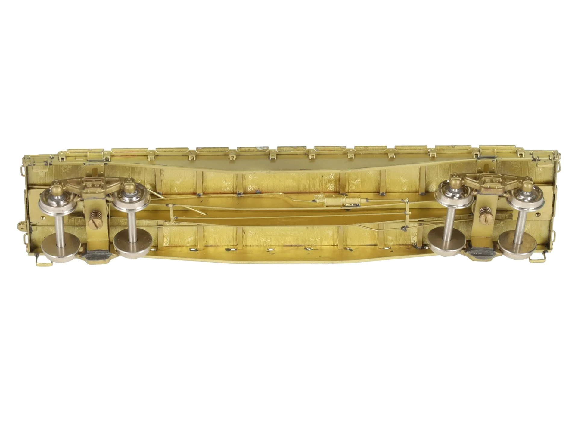 Overland OMI-1331 HO BRASS Union Pacific 40' Flat Car EX/Box - Image 11