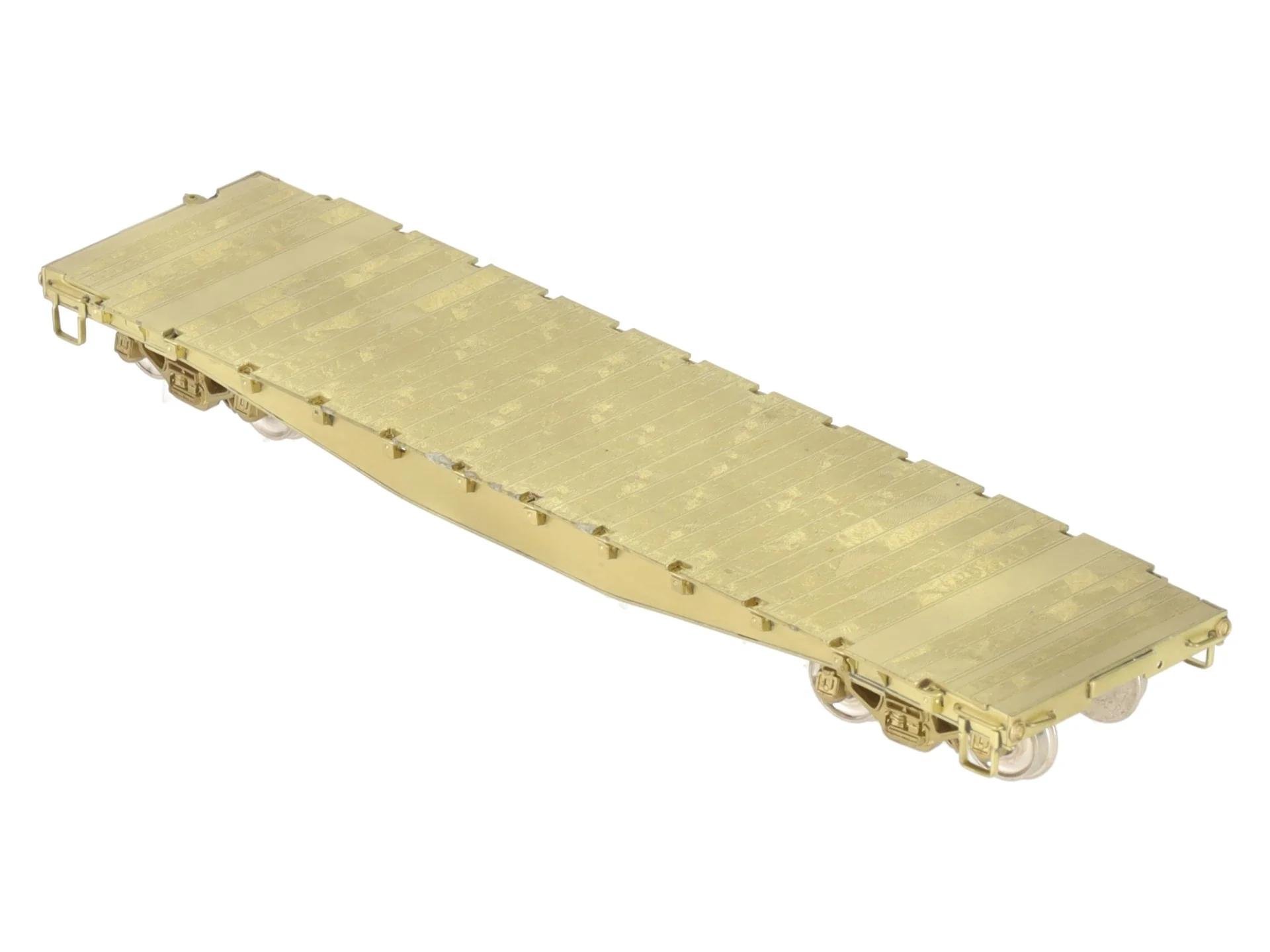Overland OMI-1331 HO BRASS Union Pacific 40' Flat Car EX/Box - Image 9