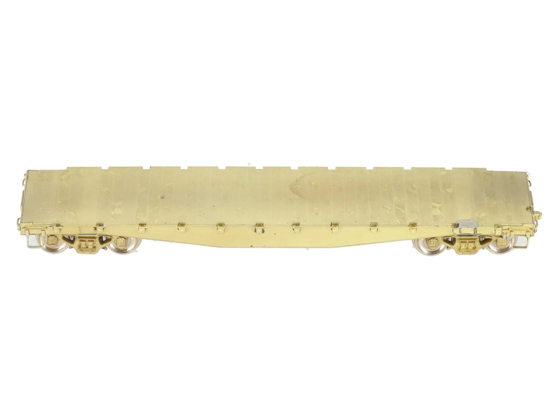 Overland OMI-1331 HO BRASS Union Pacific 40' Flat Car EX/Box - Image 6