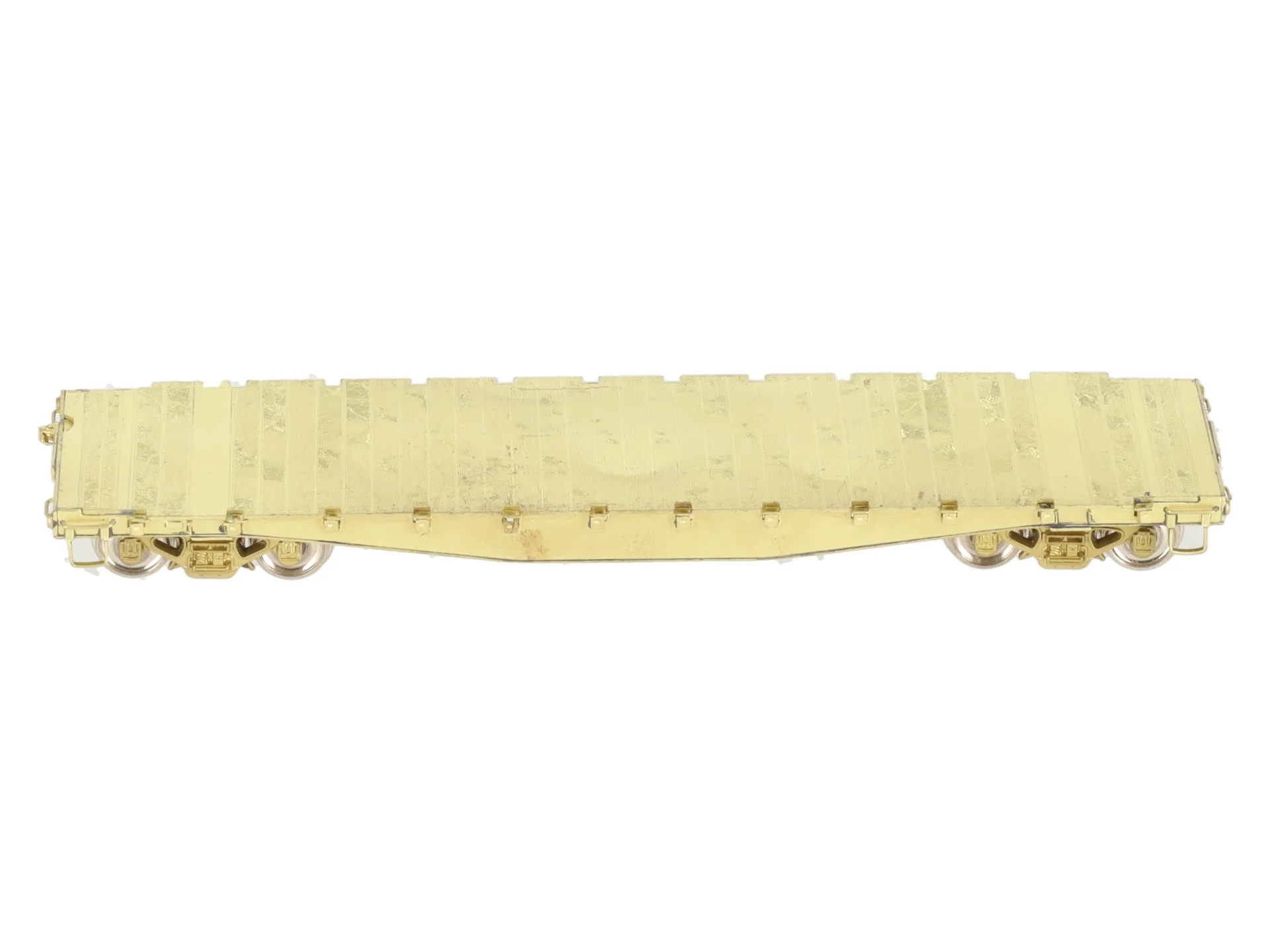 Overland OMI-1331 HO BRASS Union Pacific 40' Flat Car EX/Box - Image 2