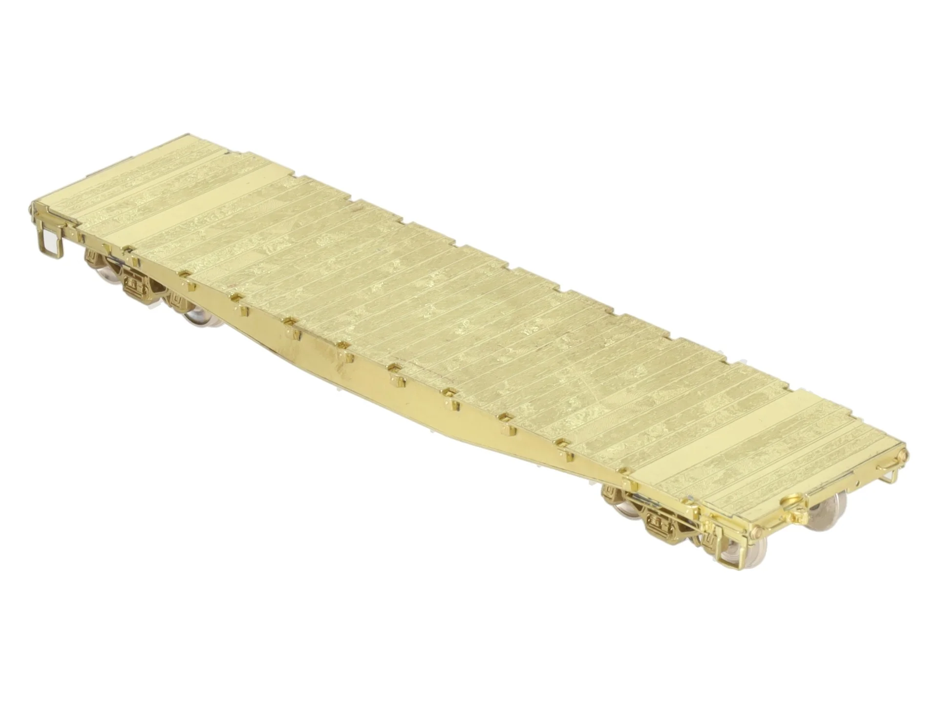 Overland OMI-1331 HO BRASS Union Pacific 40' Flat Car EX/Box - Image 5