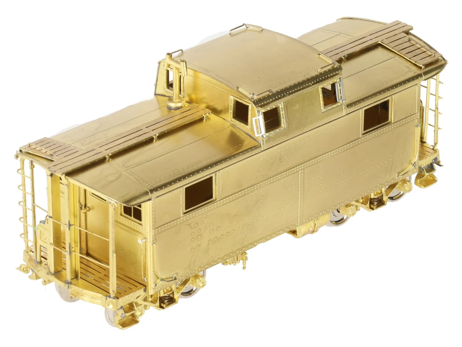 Overland OMI-1610/S HO BRASS PRR Steel Caboose N5A w/o Antenna EX/Box - Image 5