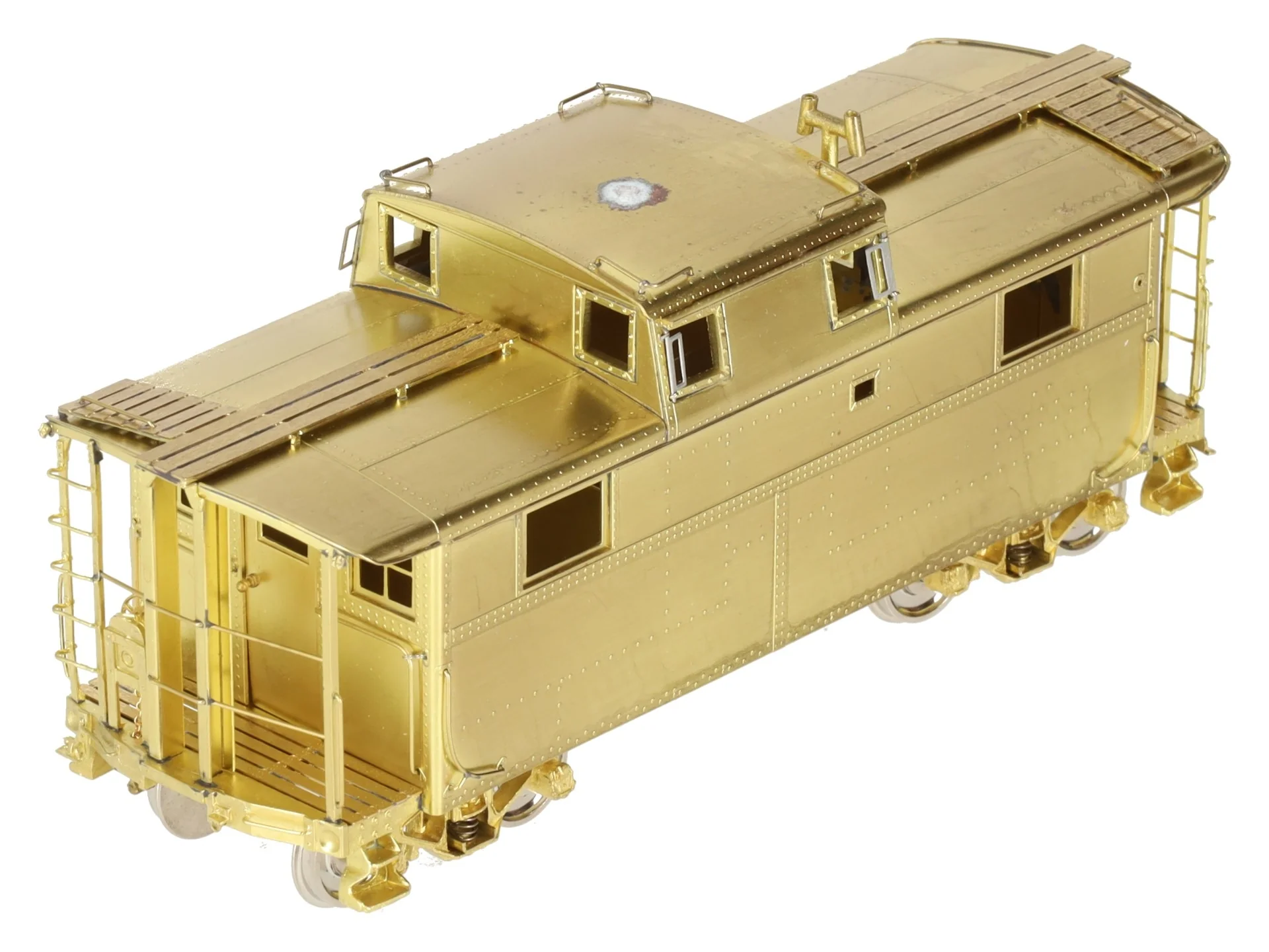 Overland OMI-1610/S HO BRASS PRR Steel Caboose N5A w/o Antenna EX/Box - Image 5