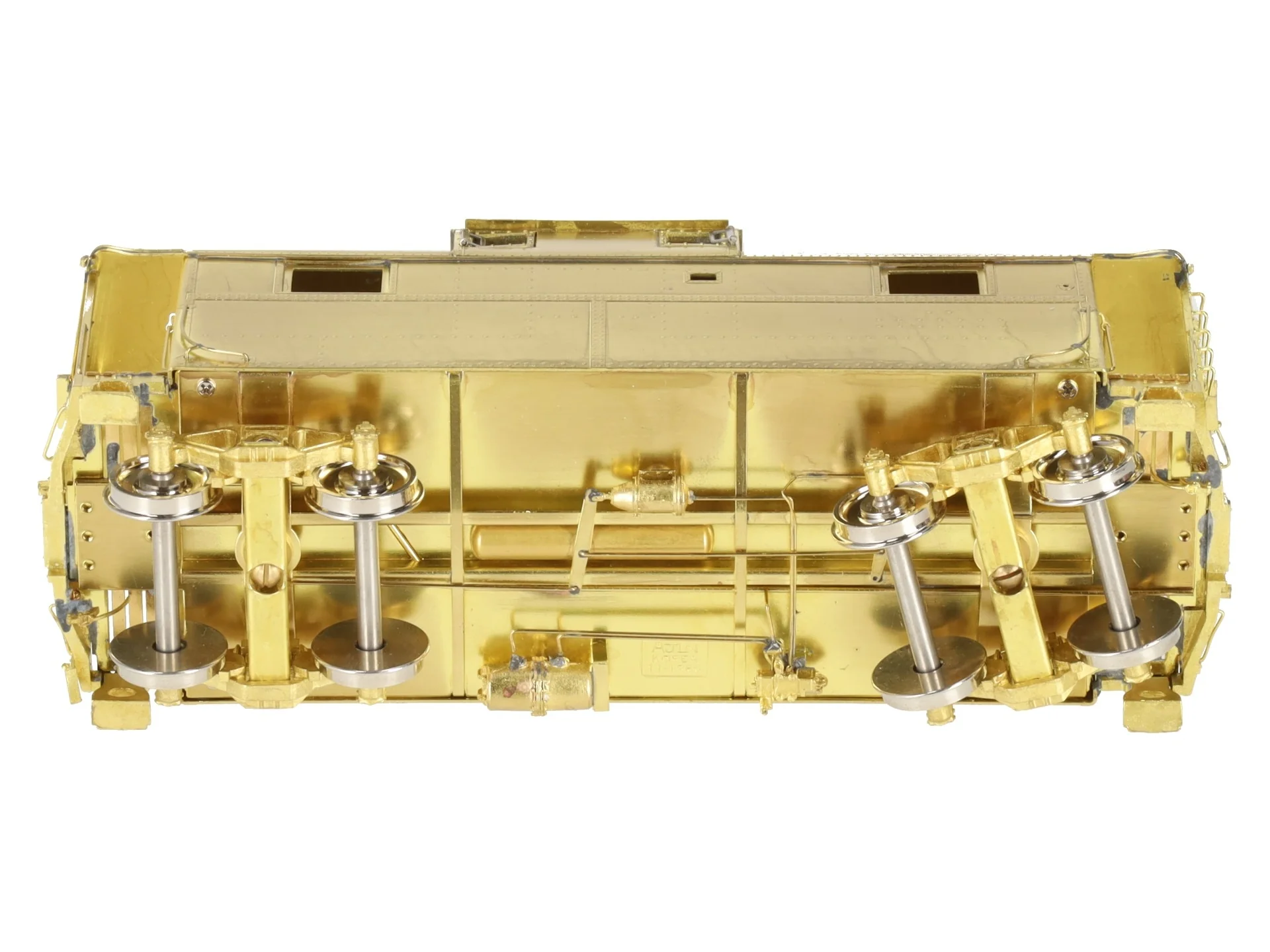 Overland OMI-1610/S HO BRASS PRR Steel Caboose N5A w/o Antenna EX/Box - Image 6