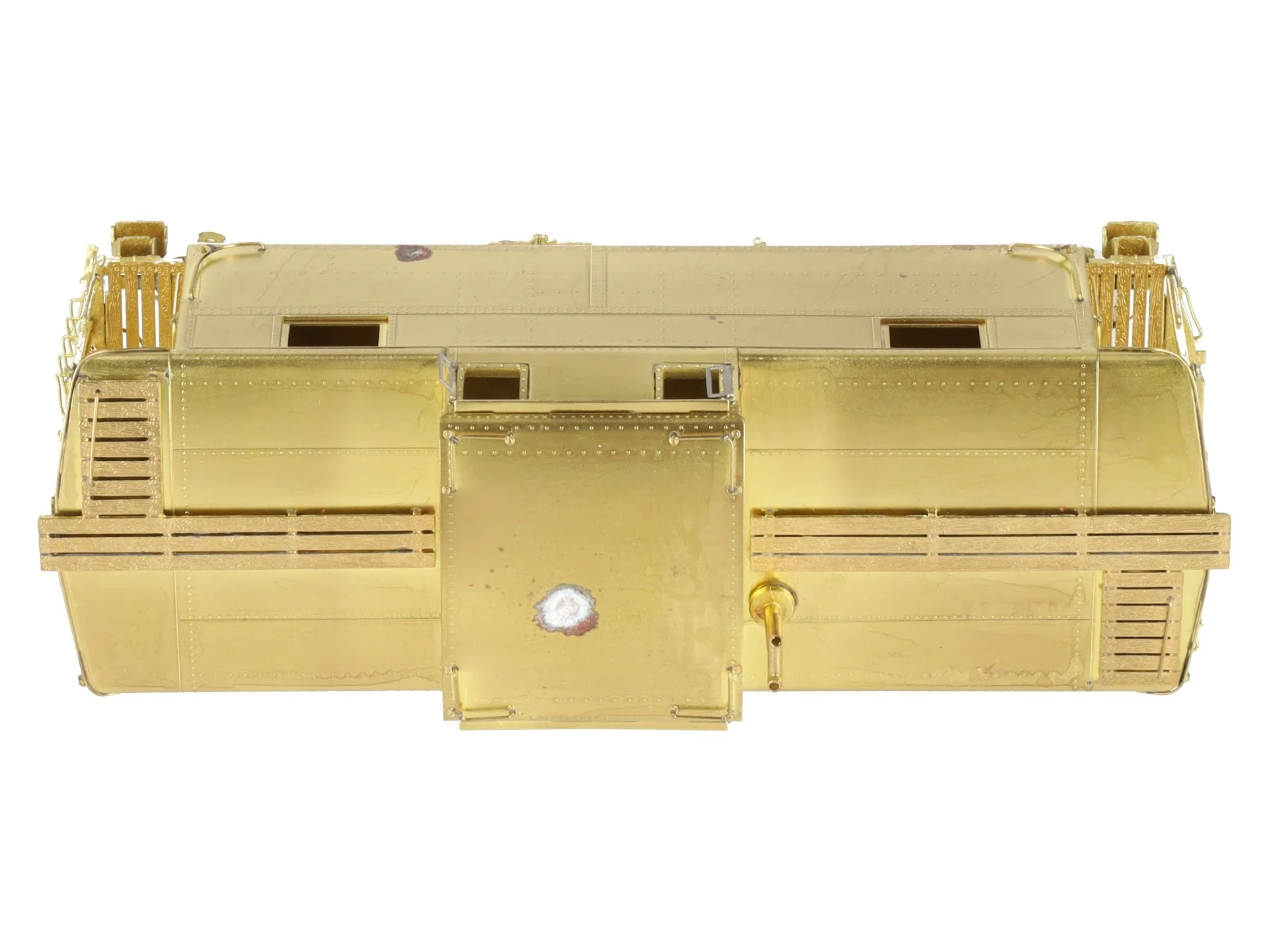 Overland OMI-1610/S HO BRASS PRR Steel Caboose N5A w/o Antenna EX/Box - Image 7