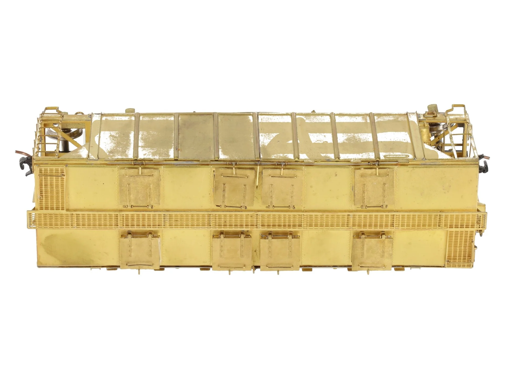 Overland OMI-1687 S Gauge BRASS ACF Quad-Bay Covered Hopper Car EX/Box - Image 7