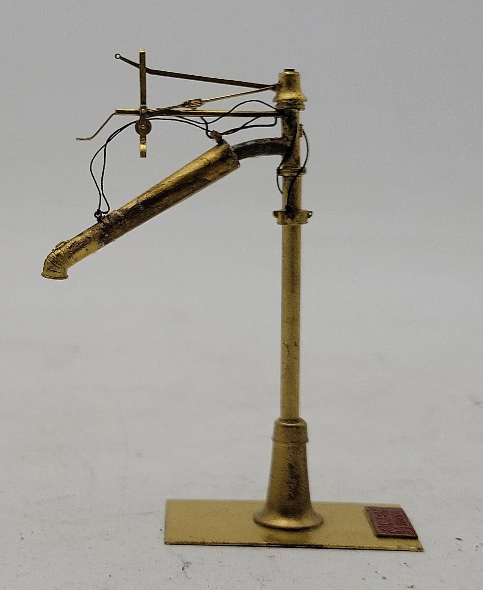 Overland OMI-2112 HO BRASS Poage Style 'H' Water Column w/ Fenner Spout EX/Box - Image 3