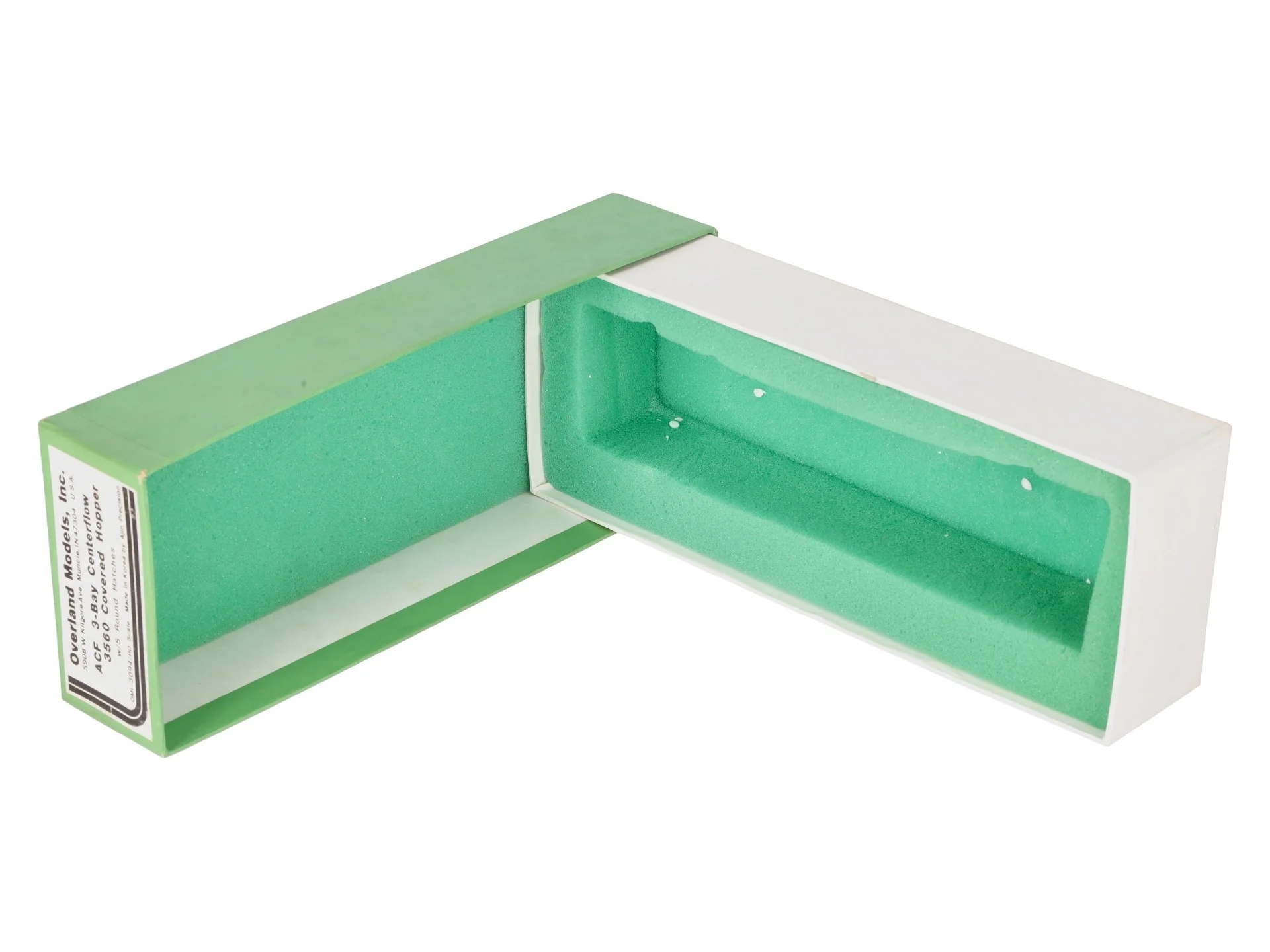 Overland OMI-3094 HO BRASS Custom FMC 3-Bay Centerflow 3560 Covered Hopper/Box - Image 12