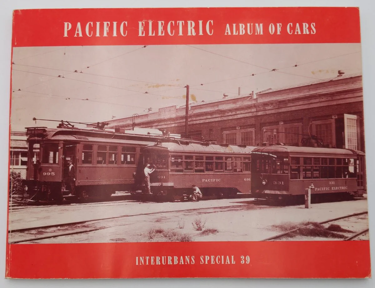 Pacific Electric Album of Cars Interurbans Special 39 Paperback Book Ira L Swett VG