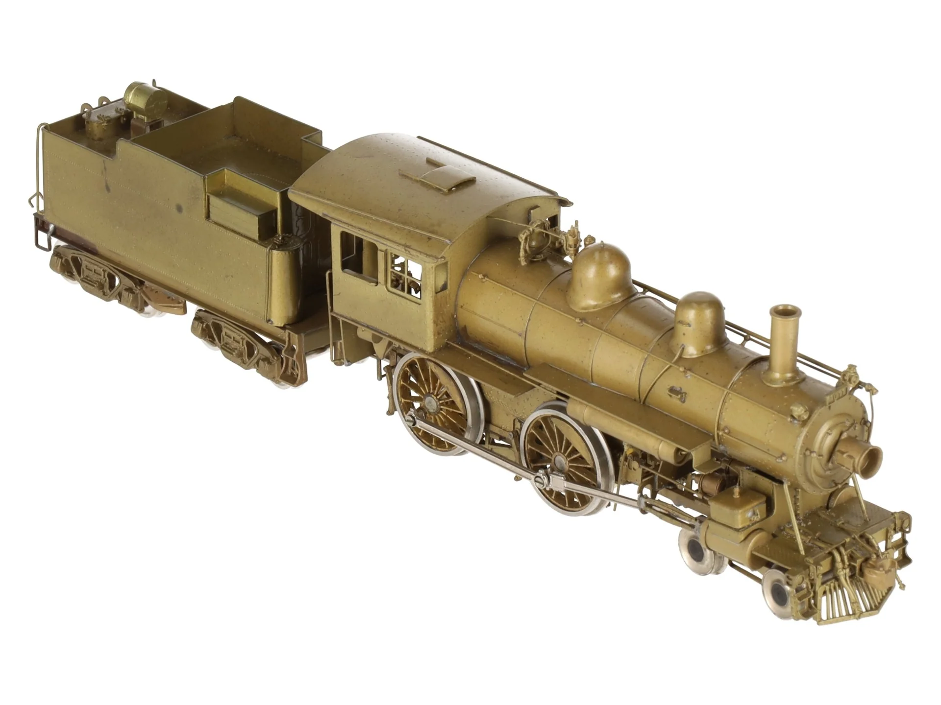 Pacific Fast Mail HO Brass Boston & Maine 4-4-0 A-41F Steam Locomotive & Tender EX/Box - Image 4