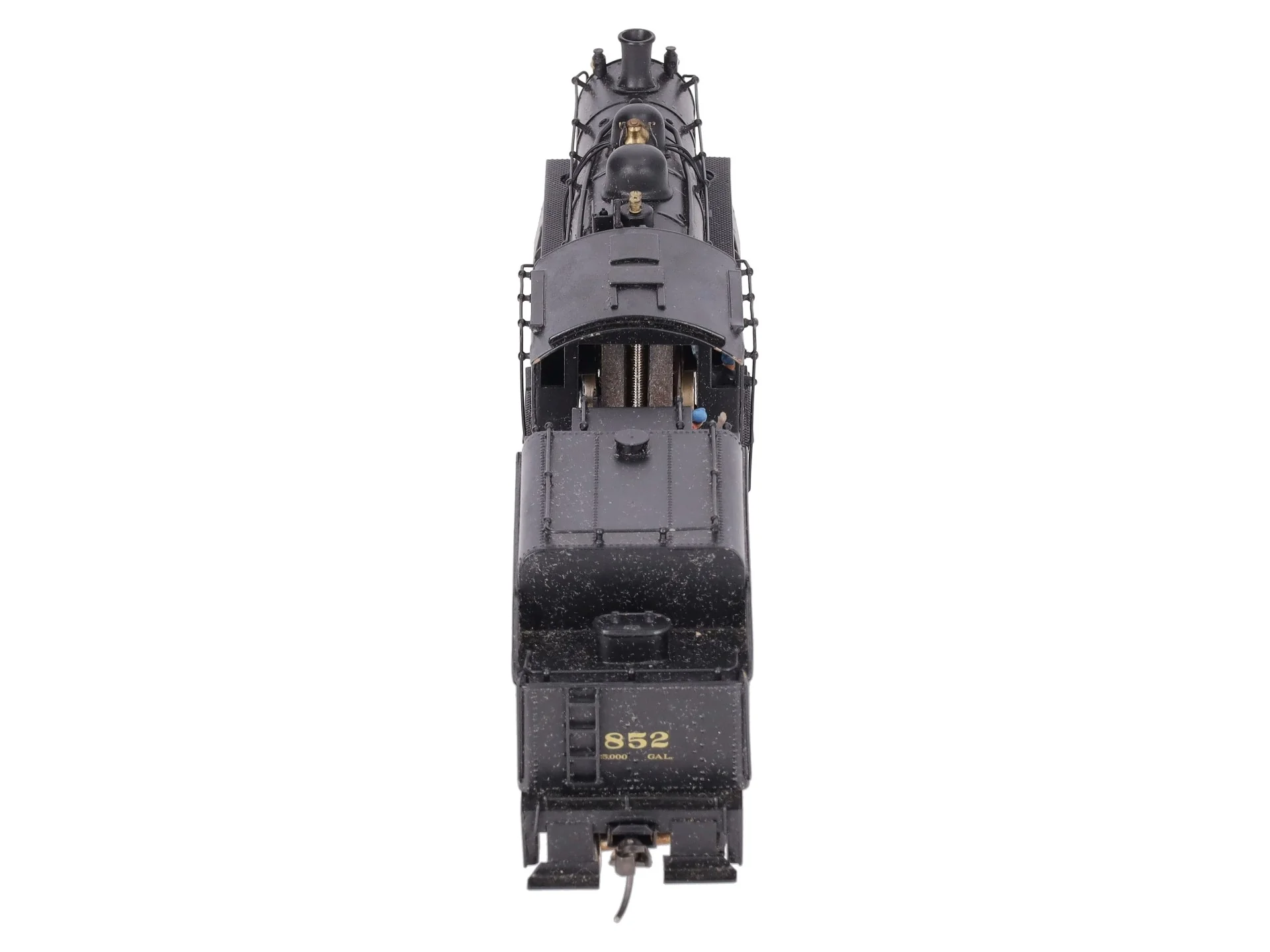 Pacific Fast Mail HO Brass CP 4-6-0 D-10 Steam loco w/Tender #852 - Custom - Image 8