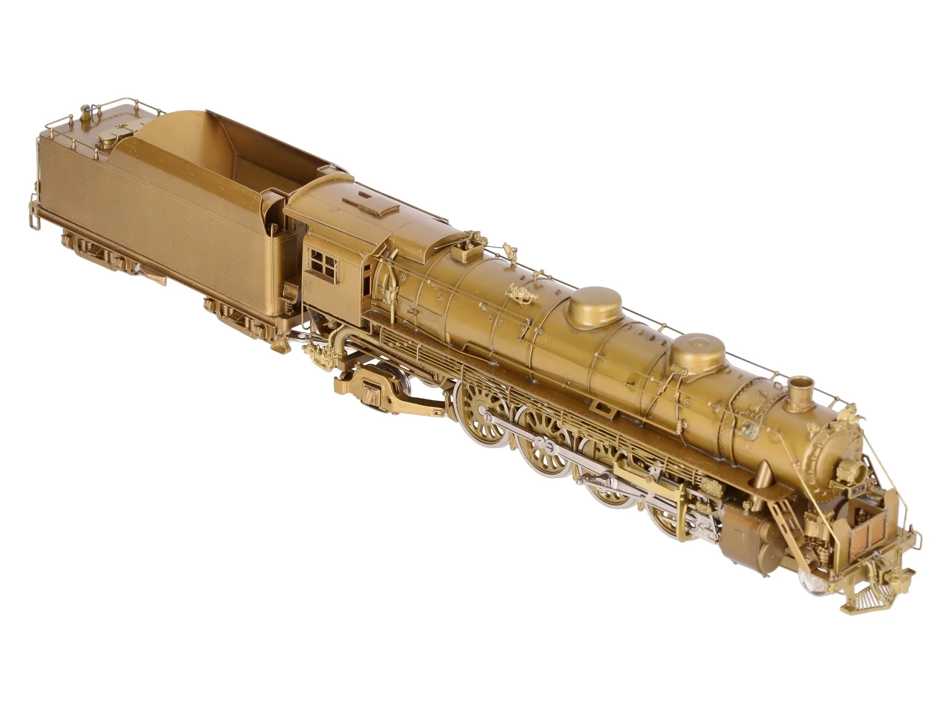 Pacific Fast Mail HO BRASS Rutland L-1 Class 4-8-2 Steam Locomotive - Unpainted EX/Box - Image 2