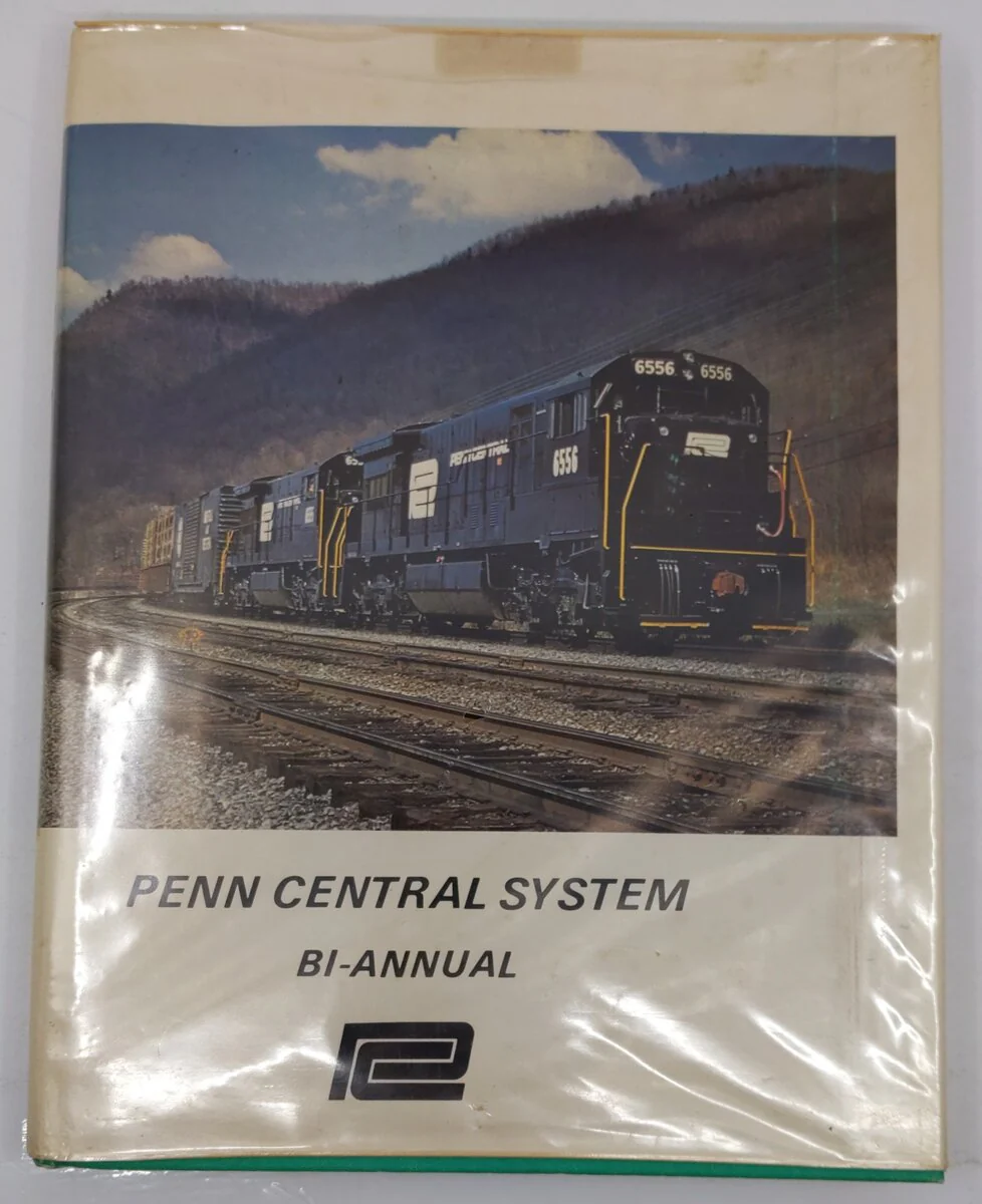 Penn Central System Bi-Annual Hardcover Book By Robert H. Reid VG