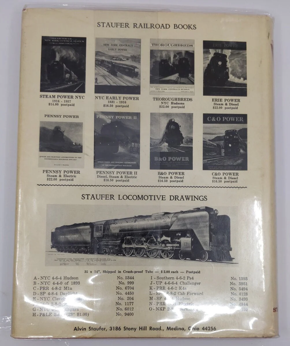 Pennsy Power Hardcover Book By Alvin F. Staufer VG - Image 2