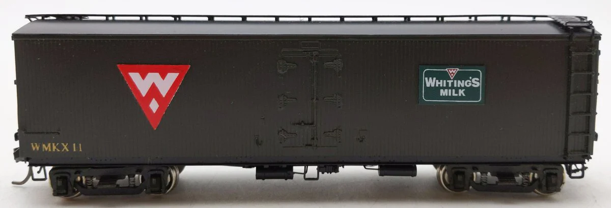 Precision Craft Models HO BRASS Whiting Milk Co. 41' Milk Tank Car #11- F/P EX/Box - Image 2