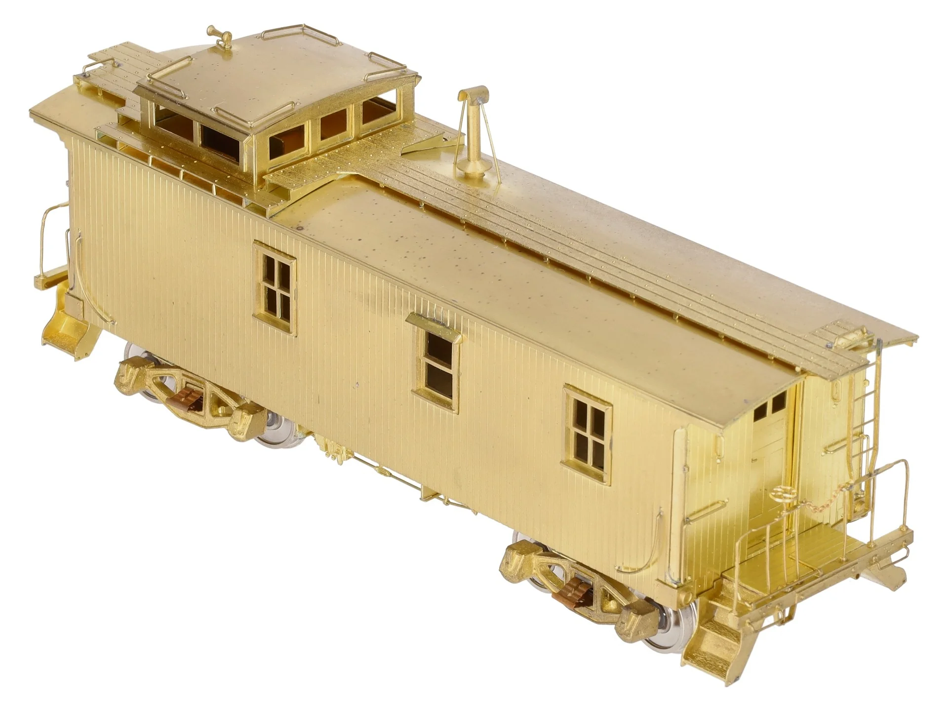 Precision Scale Co. 15435 O Scale Brass NYC 19000-Series Wood Caboose (2-Rail) EX/Box - Image 5