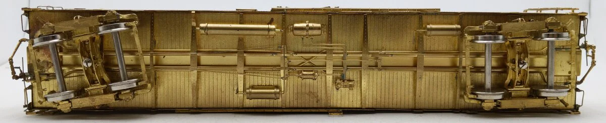 Precision Scale Co. 15519 O Brass 2-Rail Ice Refrigerator Car - Unpainted VG/Box - Image 4