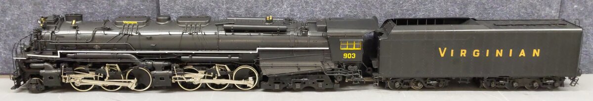 Precision Scale Co 15809-1 O Brass Virginian 2-6-6-6 Steam Loco & Tender #903 2R EX/Box - Image 2