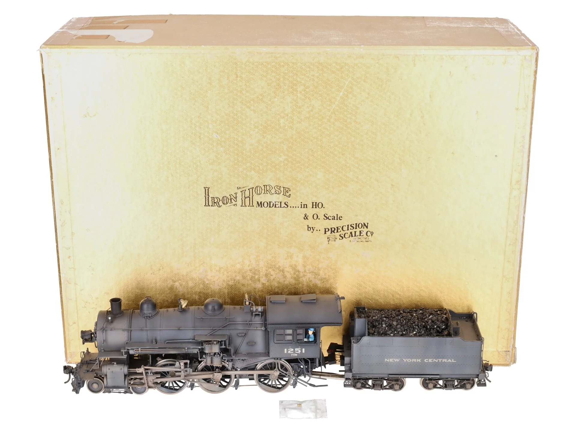 Precision Scale Co. 16265-1 O Brass NYC 4-6-0 Steam Loco & Tender #1251 2R - CP/Box