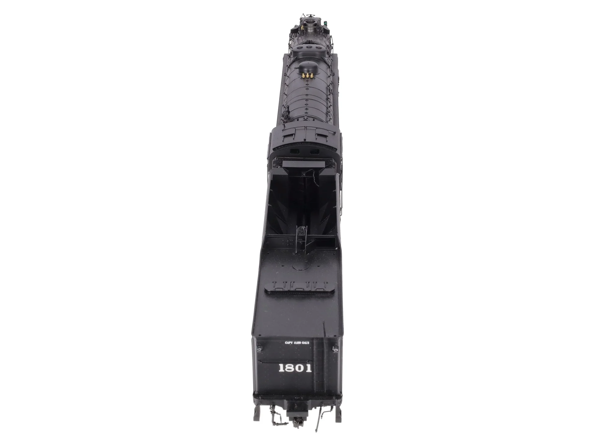 Precision Scale Co 17247-2 O 2R Brass D&RGW 4-8-4 M-68 Steam Loco & Tender #1801 EX/Box - Image 9
