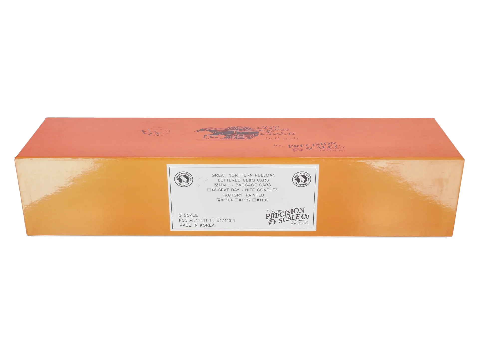 Precision Scale Co. 17411-1 O Scale BRASS CB&Q RPO/Baggage Car #1104 [2-Rail] LN/Box - Image 12